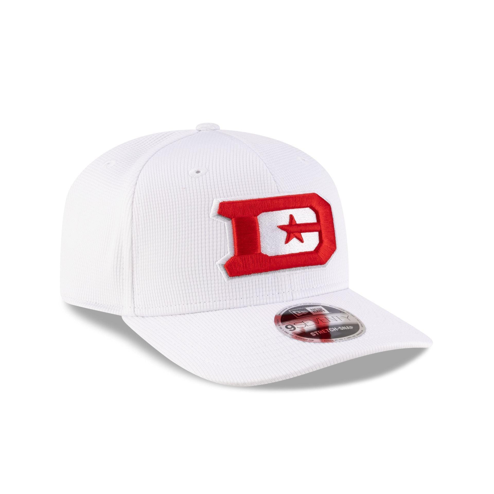 DC Defenders White 9SEVENTY Stretch-Snap Hat Male Product Image