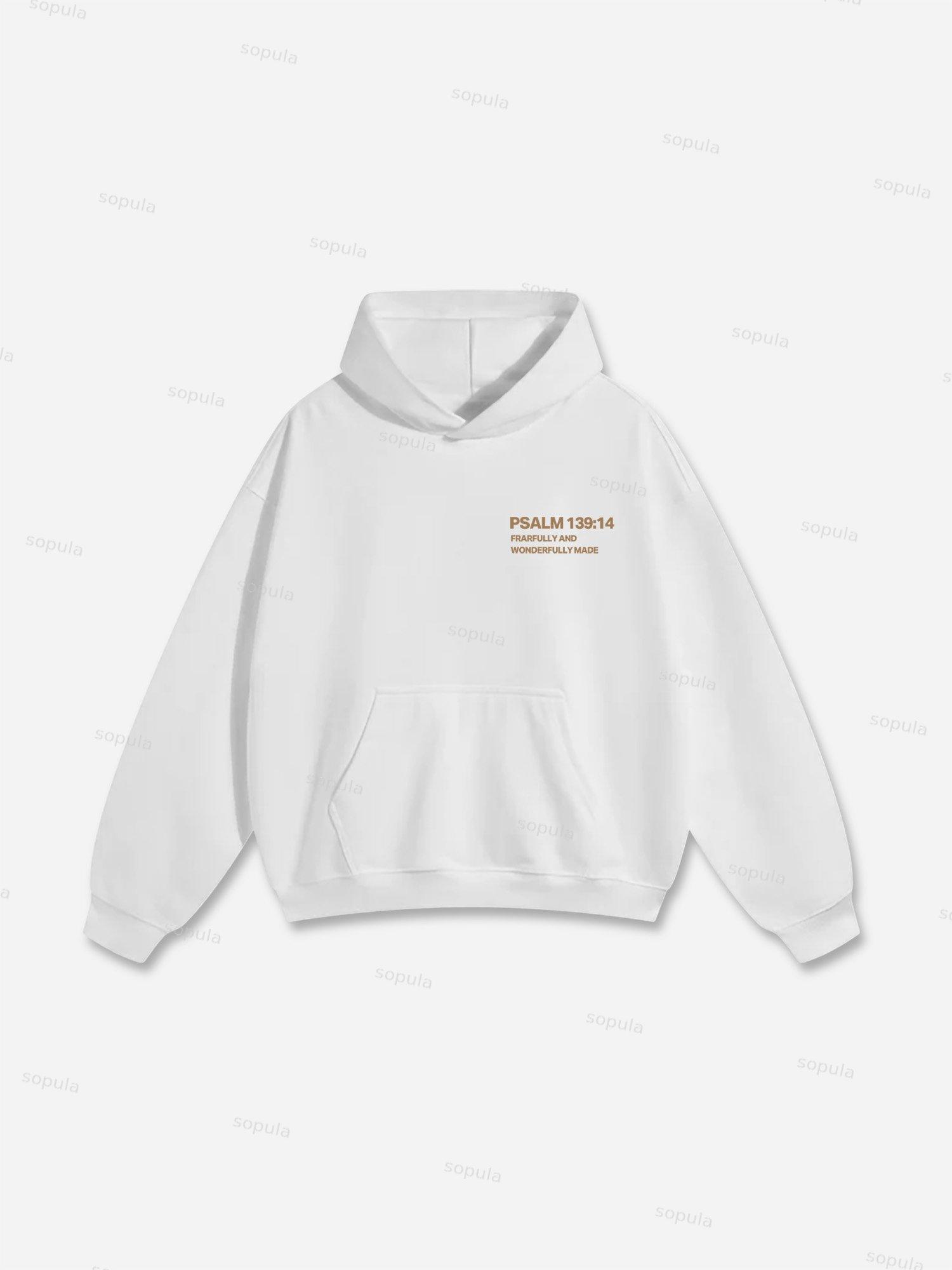 Vintage Boxer Patch Graphic Print Oversized Hoodie Product Image