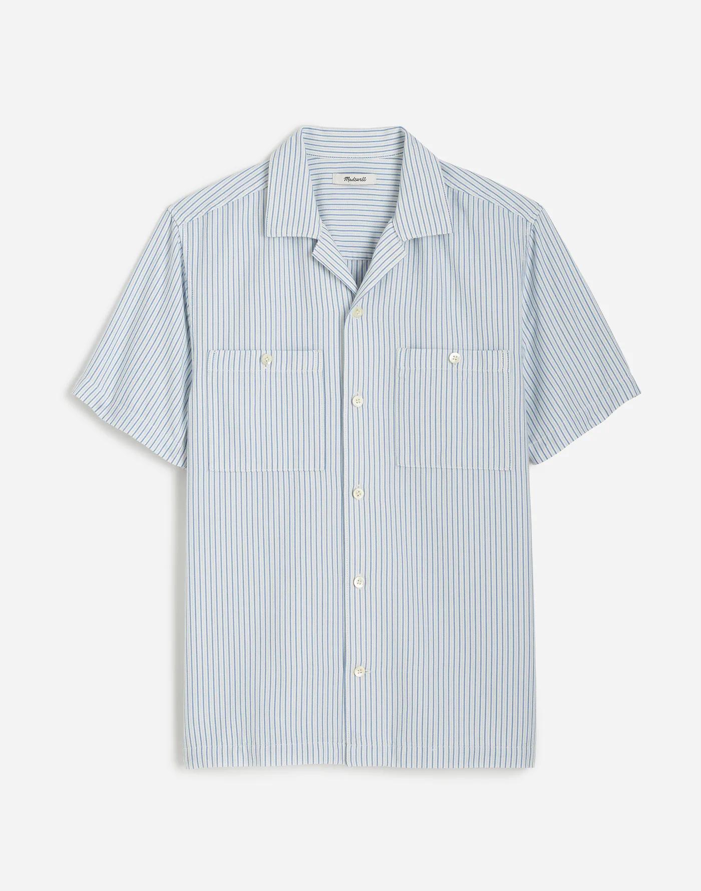 Camp Collar Short-Sleeve Shirt in Everyday Twill Product Image