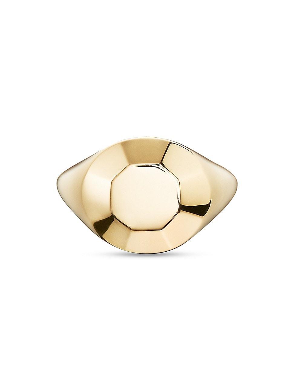 Mens The Kindred Wise Tears 18K Yellow Gold Ring Product Image