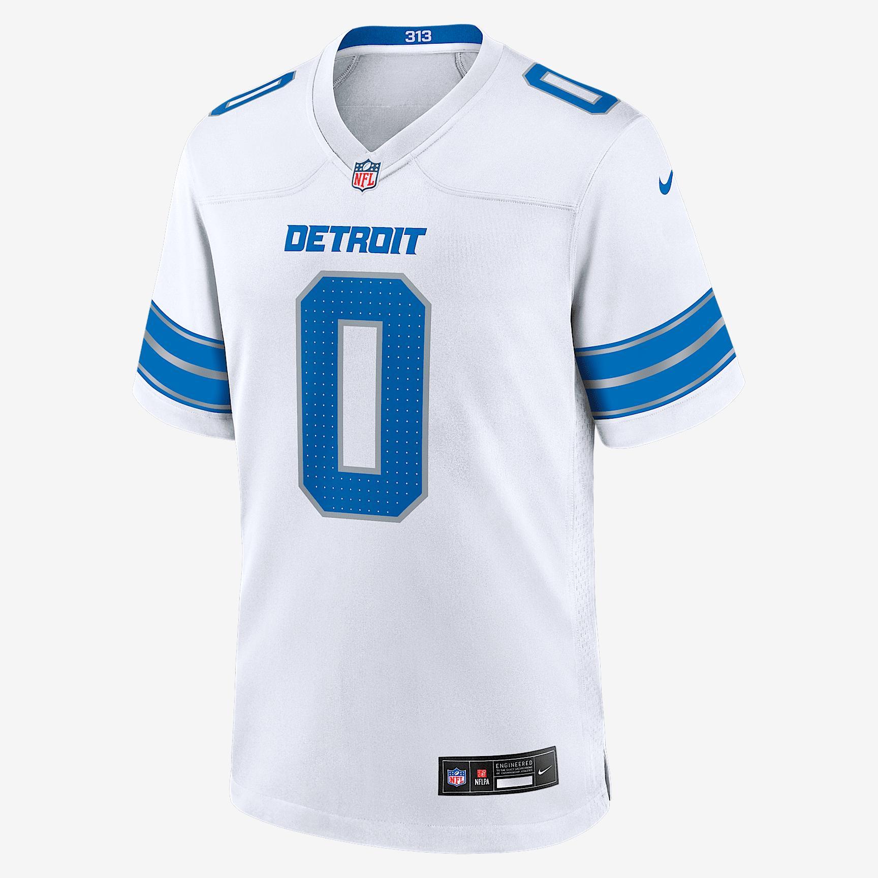 Jahmyr Gibbs Detroit Lions Nike Men's NFL Game Jersey Product Image