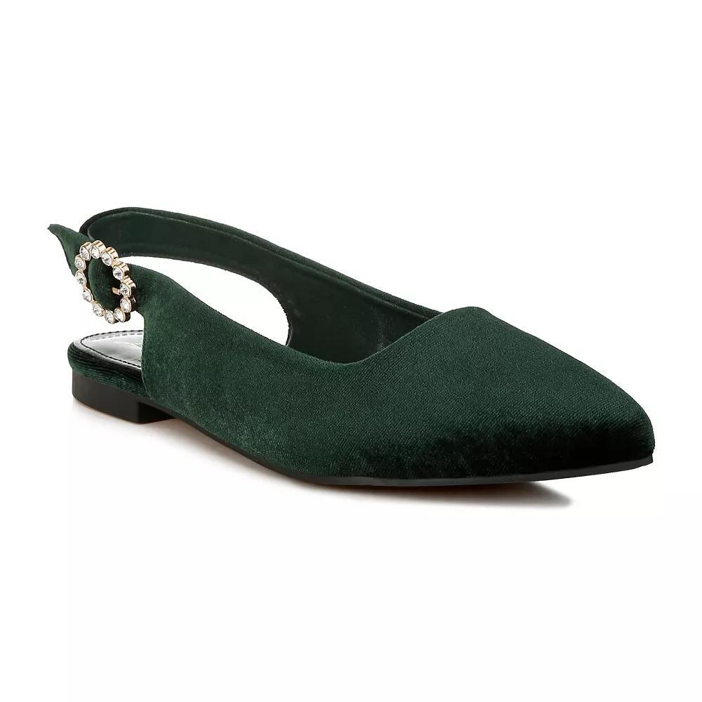 London Rag Dolan Mule Women's Casual Flats, Size: 5, Green Product Image