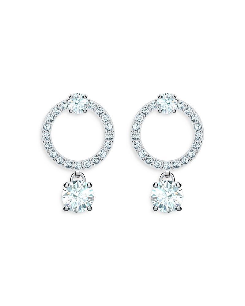 Swarovski Attract Circle Drop Earrings Product Image