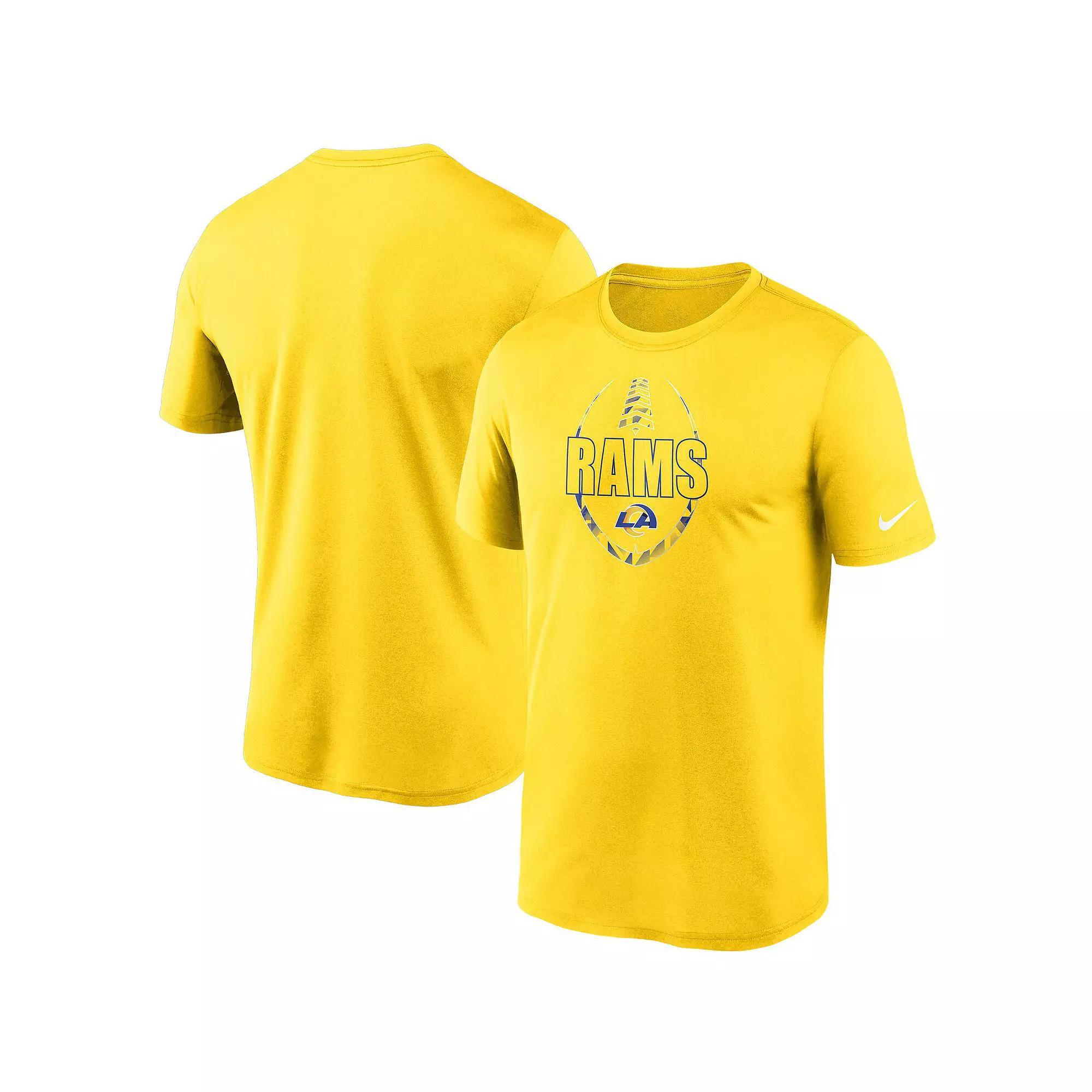 Mens Nike Los Angeles Rams Fan Gear Icon T-Shirt Product Image