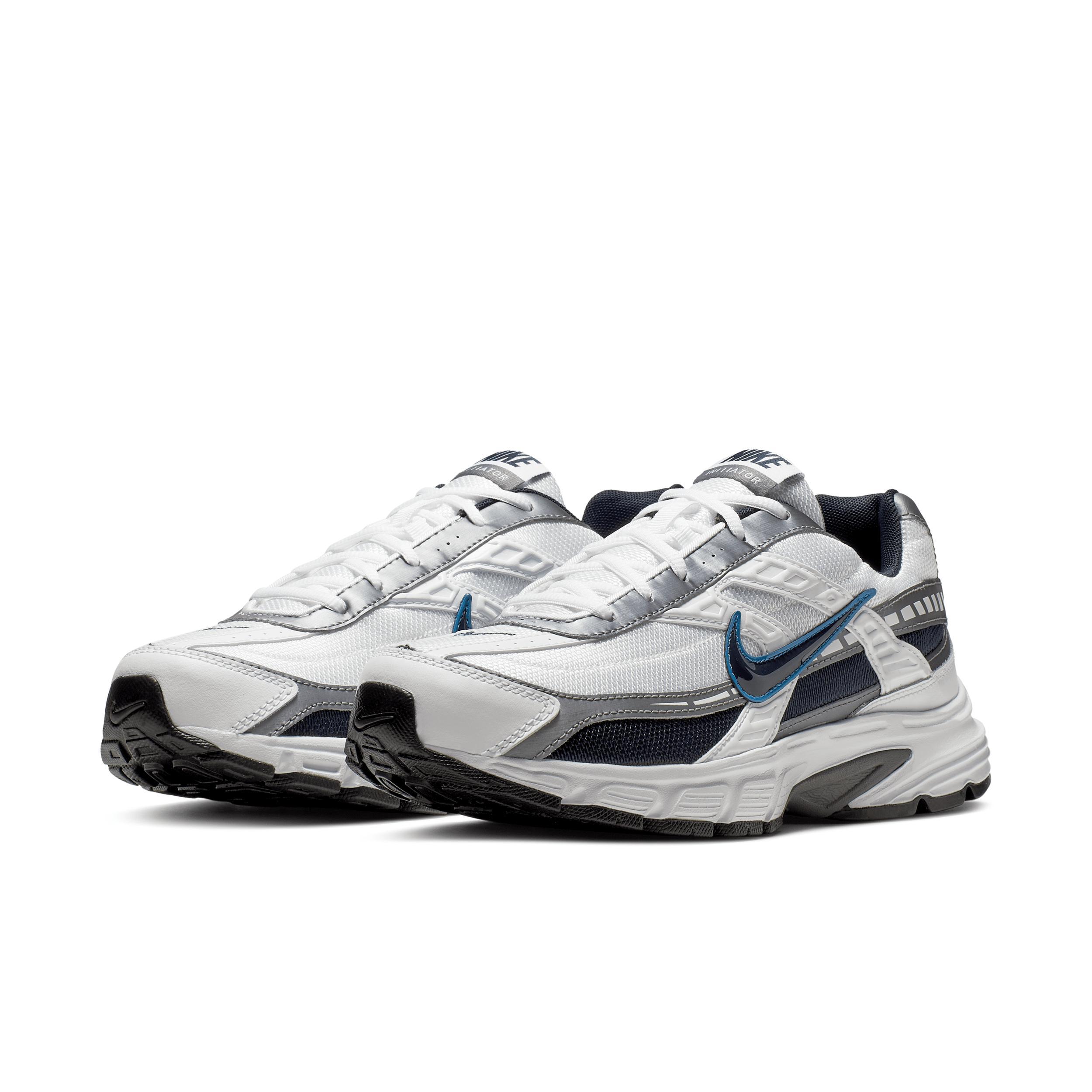 Nike Initiator Mens Running Shoes Grey Silver Black Product Image