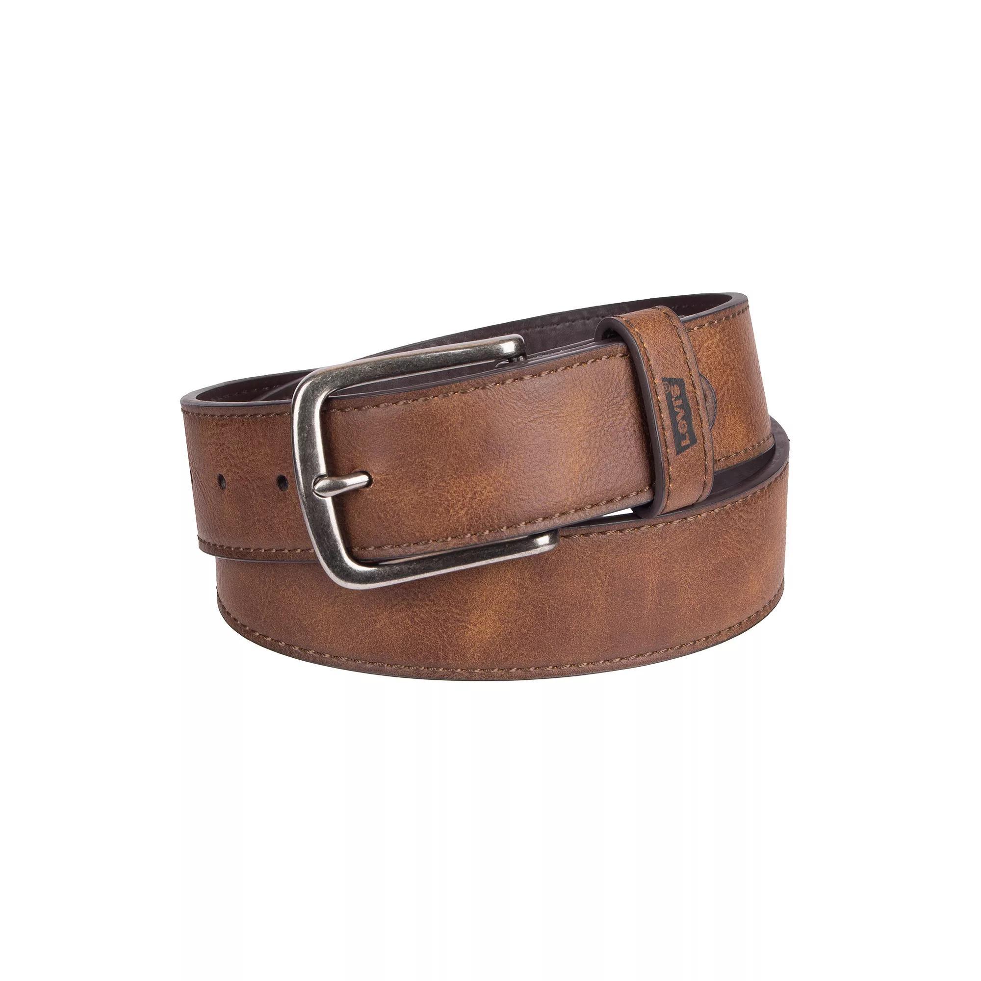 Mens Levis Embossed Logo Loop Casual Belt Product Image