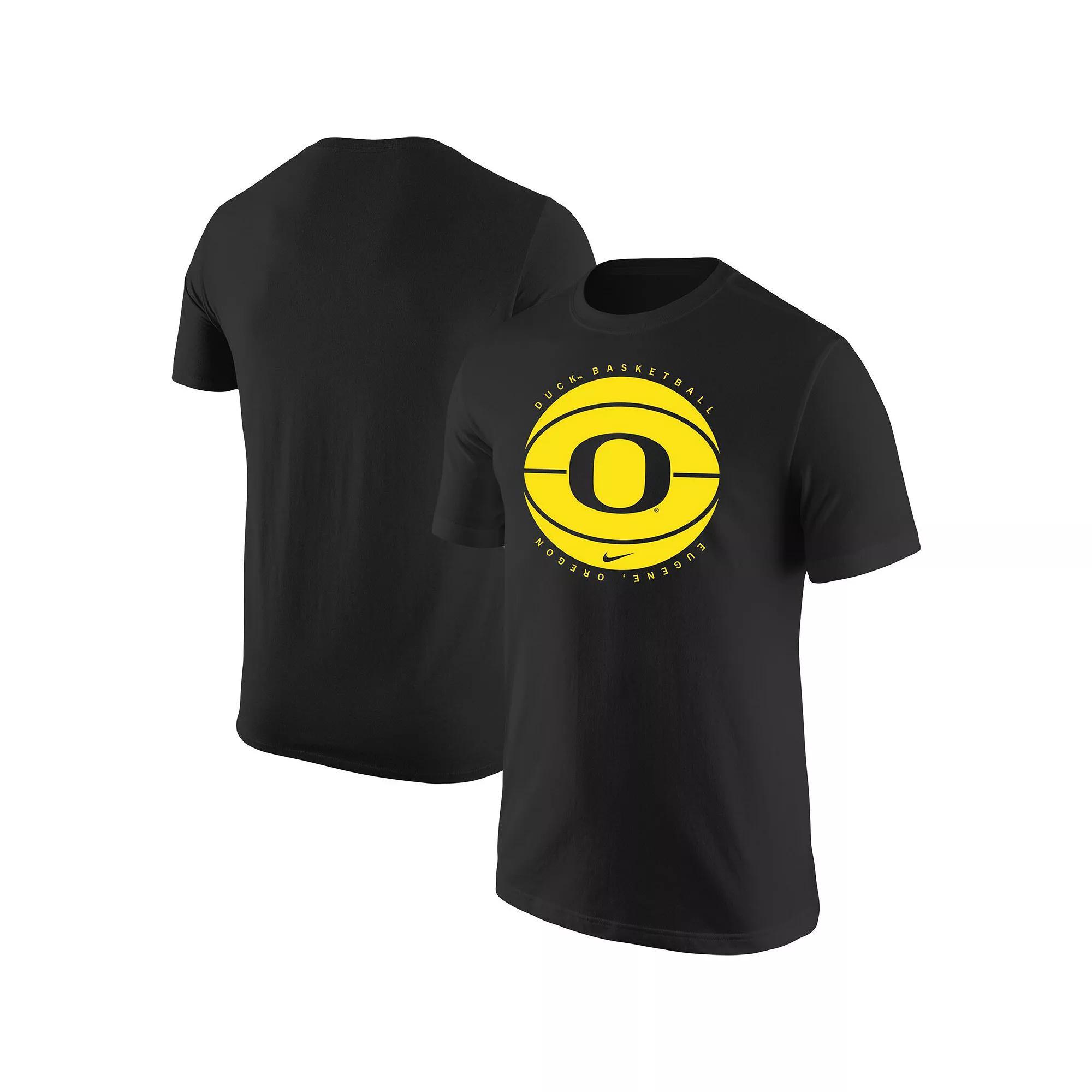 Men's Nike Black Tennessee Volunteers Basketball Logo T-Shirt, Size: Large Product Image