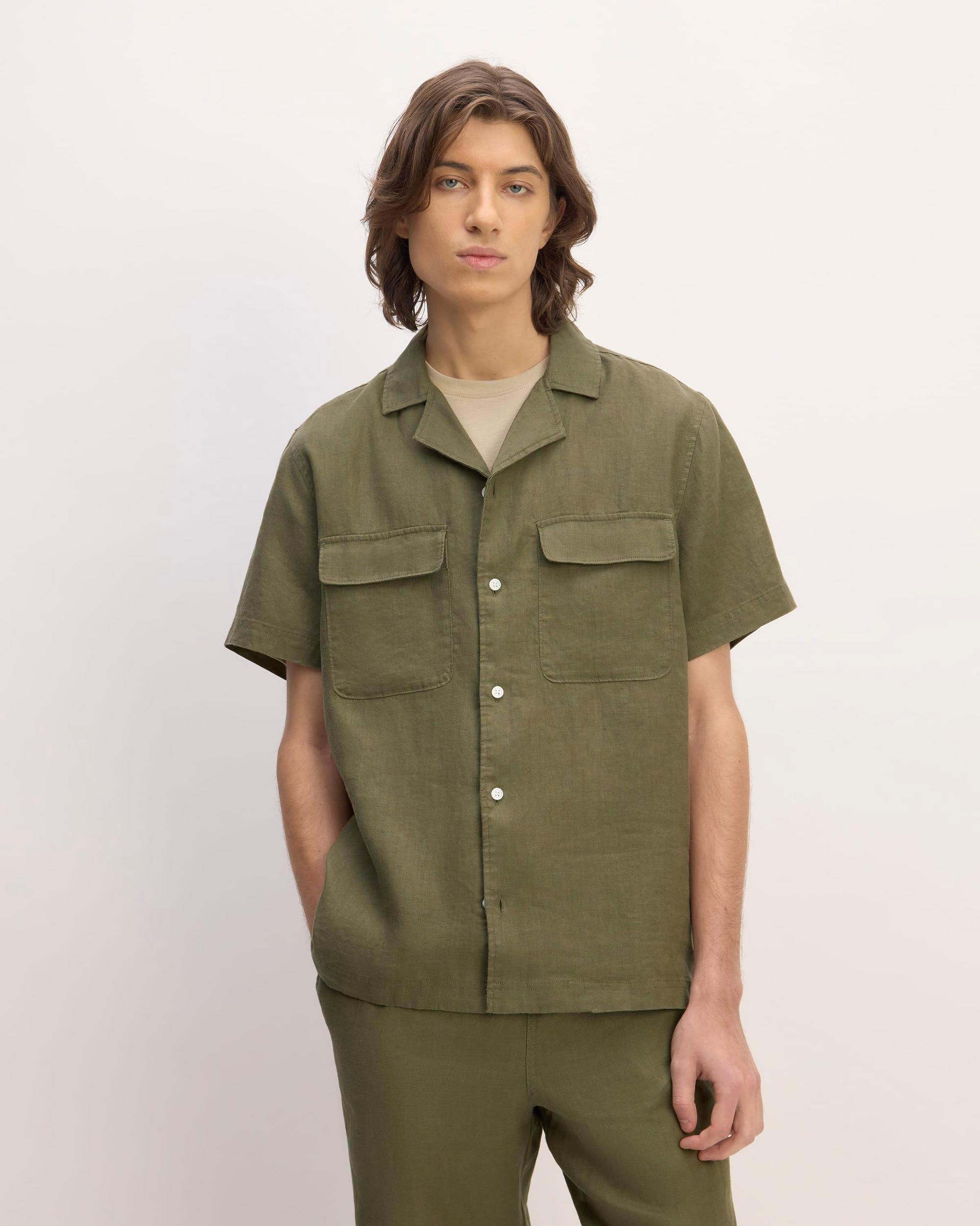 The Resort Shirt in Linen Product Image