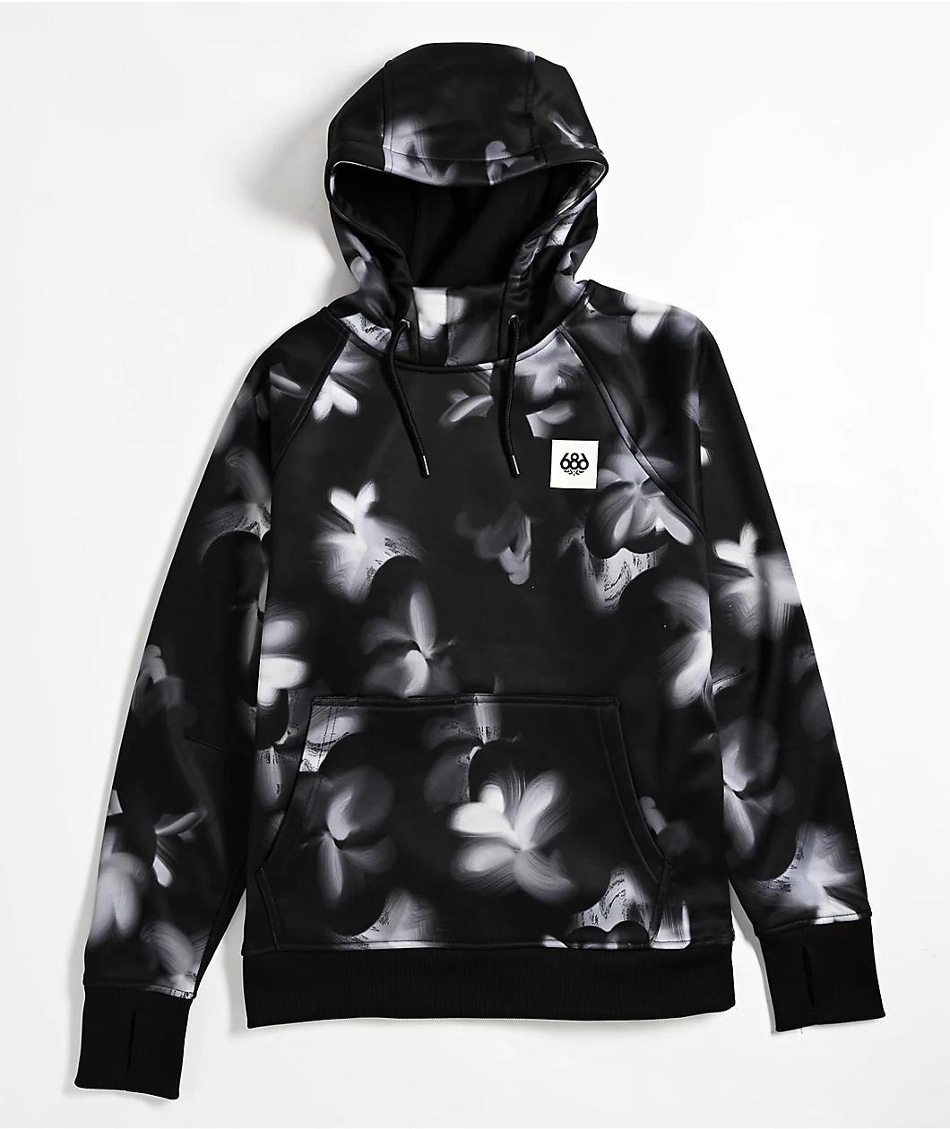 686 Bonded Fleece Black DWR Hoodie Product Image