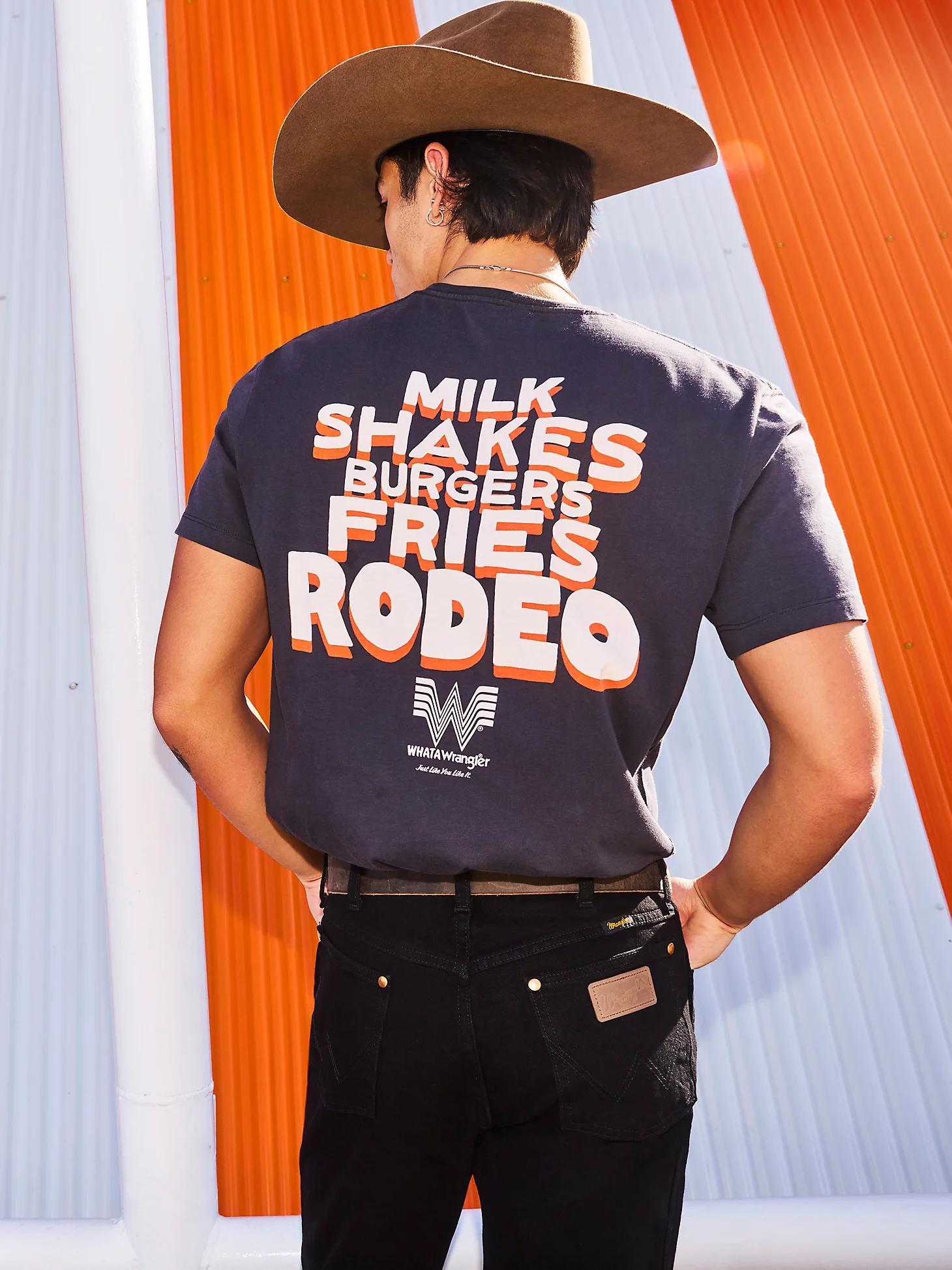 Wrangler x Whataburger Men's Cowboy Graphic T-Shirt | Men's SHIRTS | Wrangler® Product Image