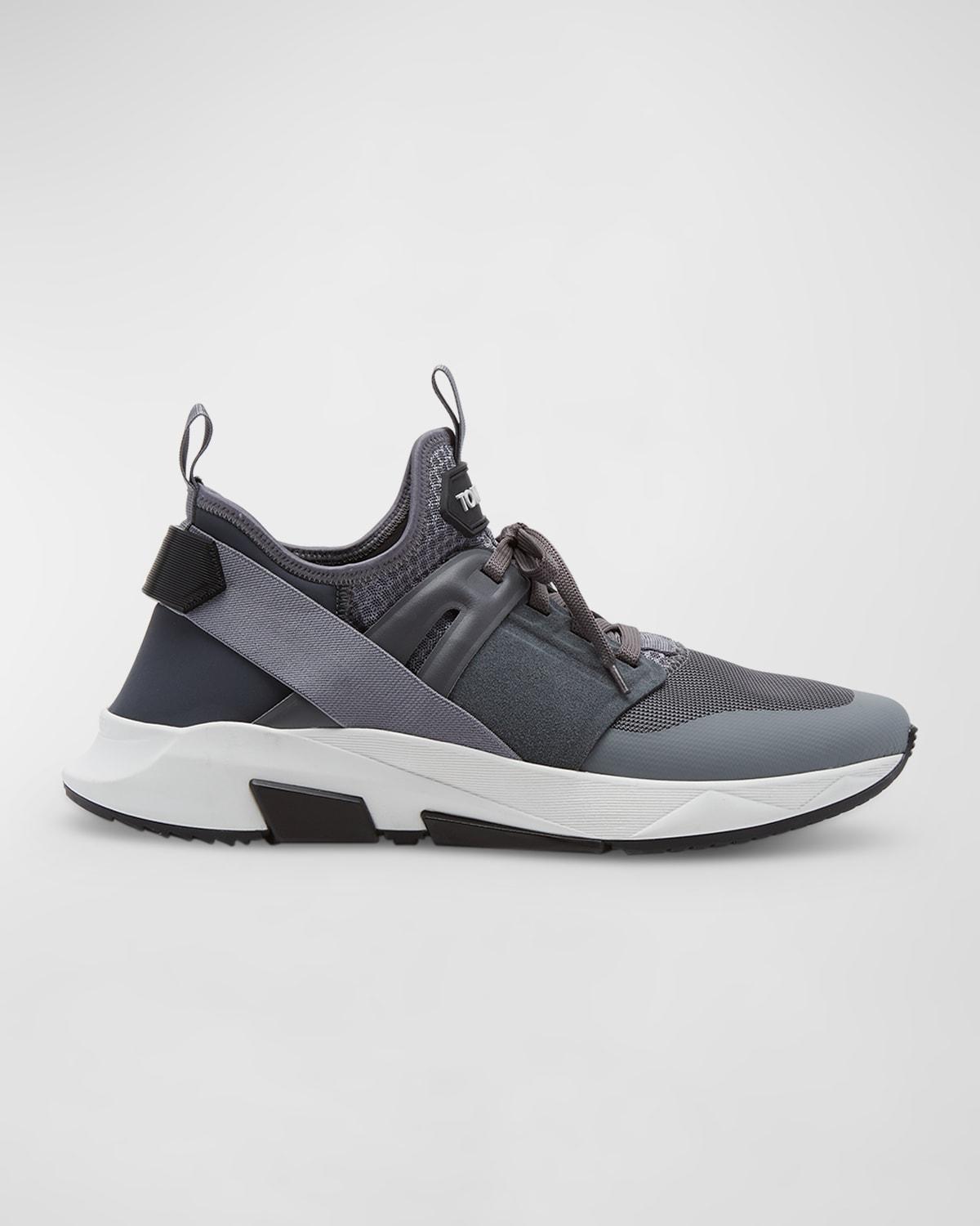 Mens Jago Mesh Leather Heel-Strap Trainer Sneakers Product Image