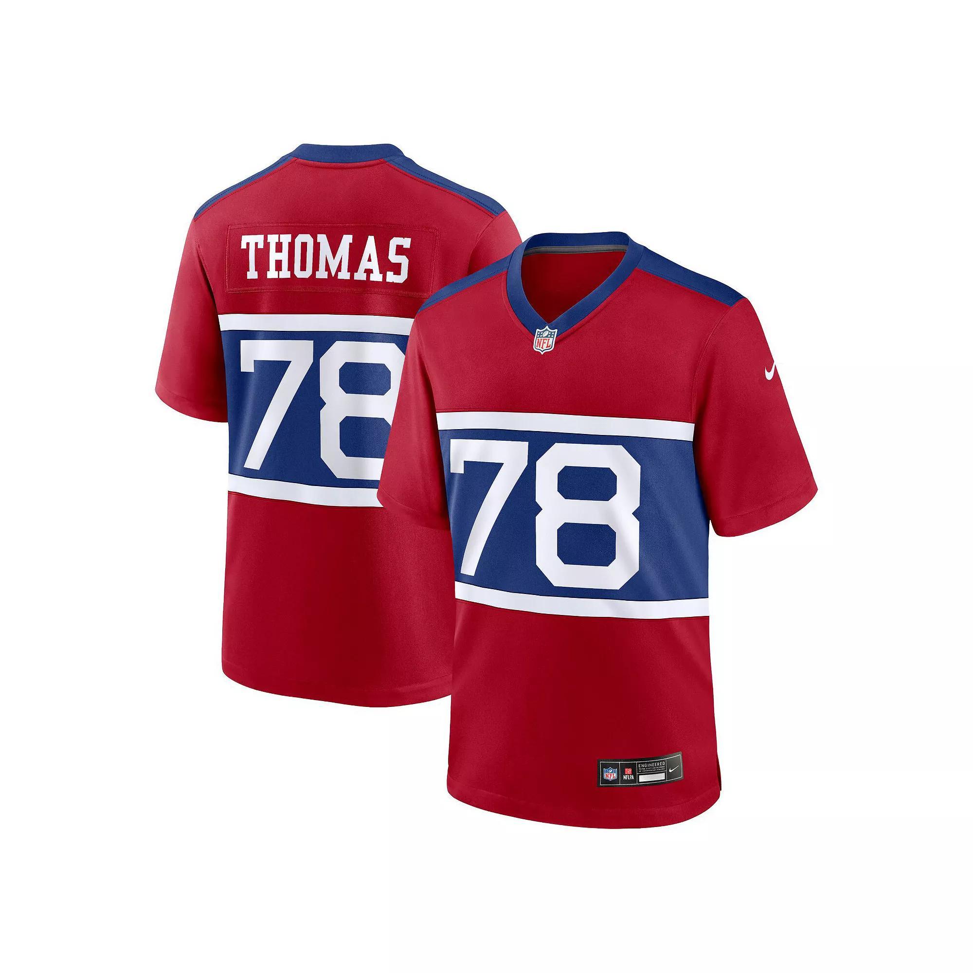 Men's Nike Lawrence Taylor Century Red New York Giants Alternate Retired Player Game Jersey, Size: 2XL Product Image