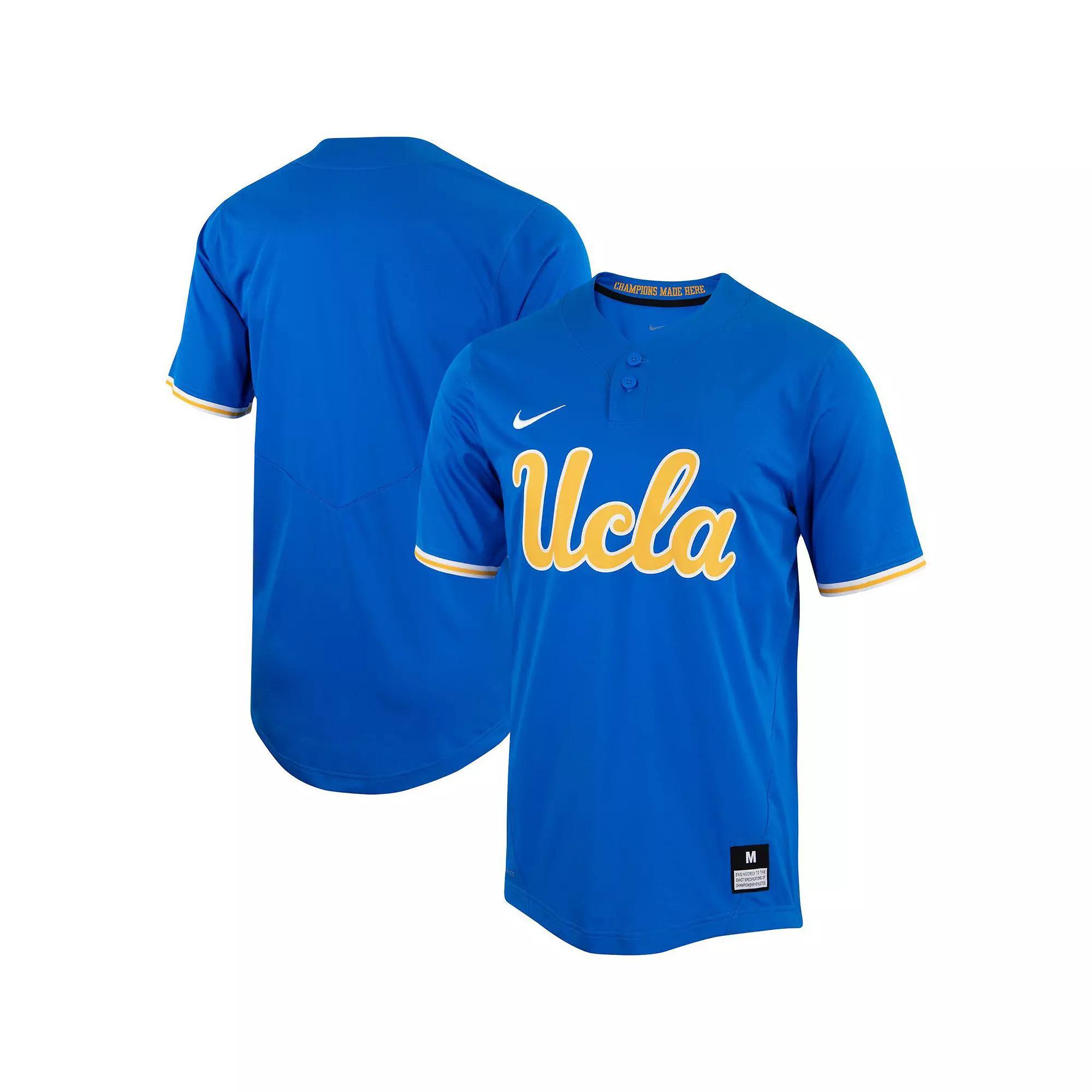 Unisex Nike Blue UCLA Bruins Two-Button Replica Softball Jersey, Men's, Size: 2XL Product Image