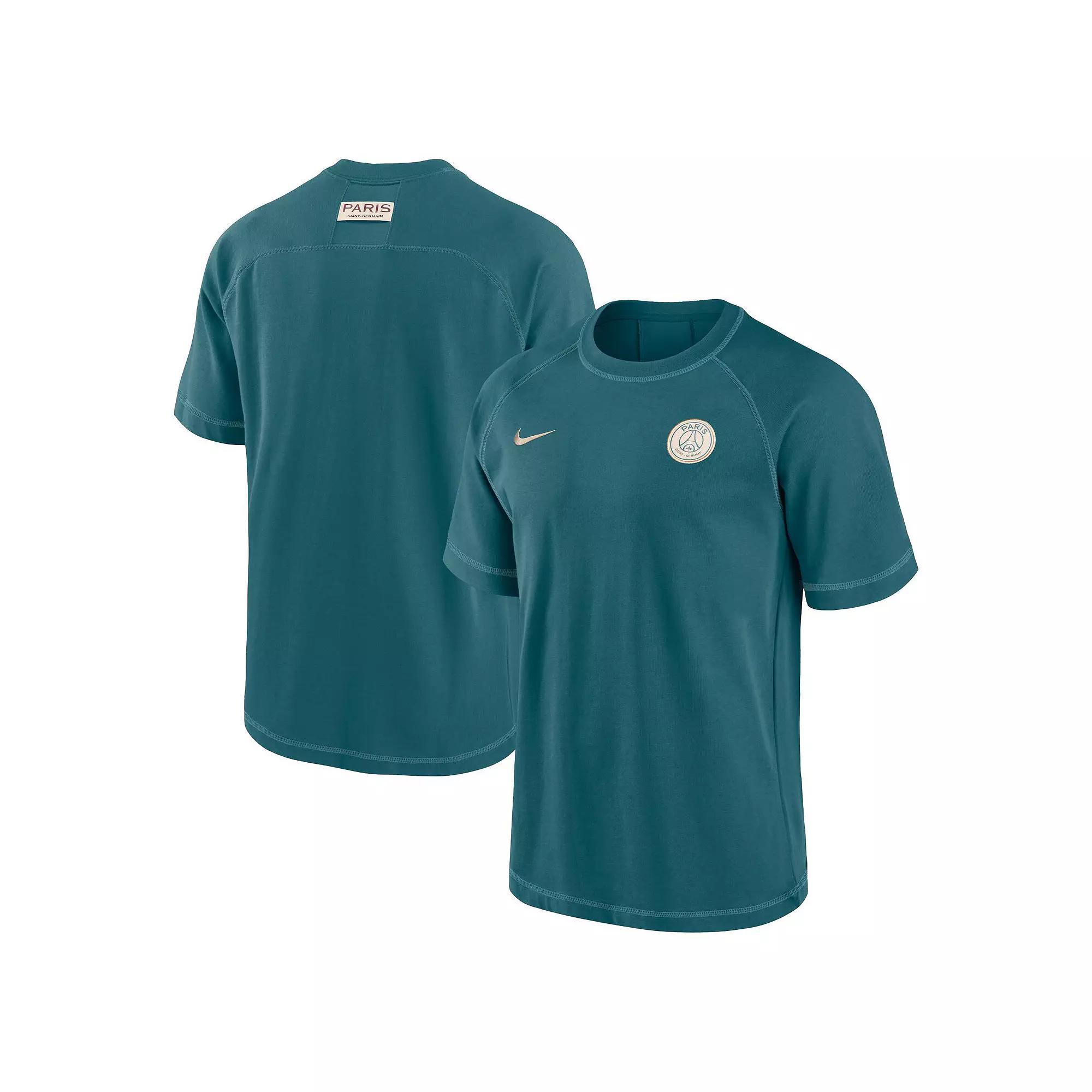 Men's Nike Teal Paris Saint-Germain 2024/25 Loose Fit Travel Top, Size: 3XL, Psg Blue Product Image