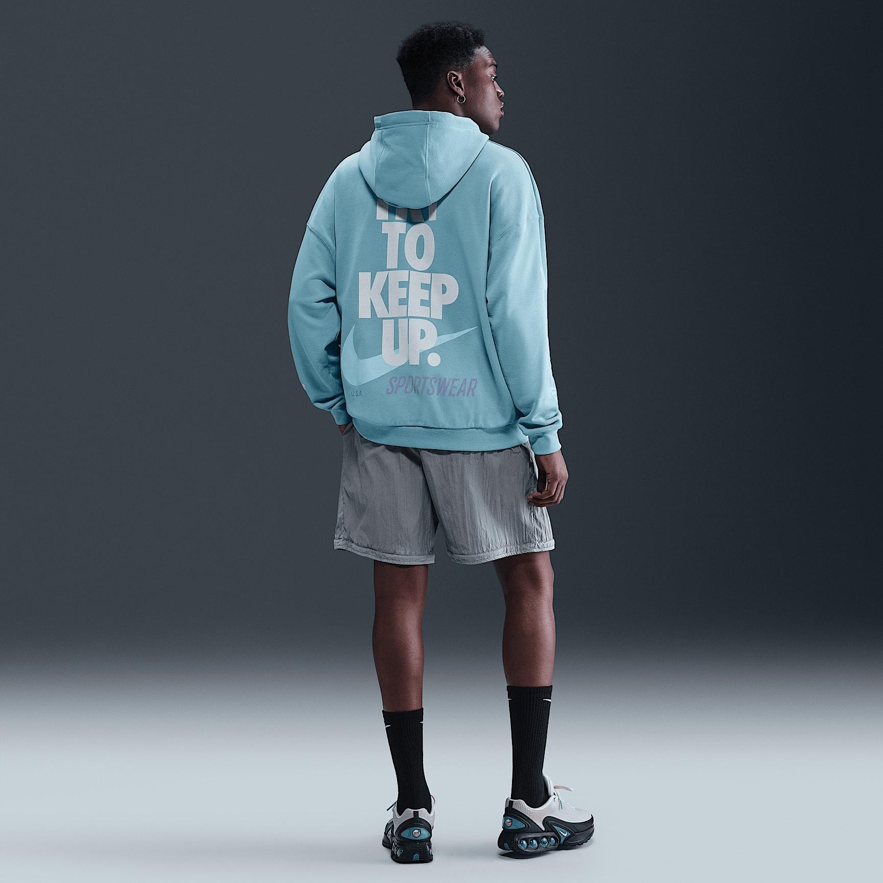 Nike Men's Club Oversized French Terry Pullover Hoodie Product Image