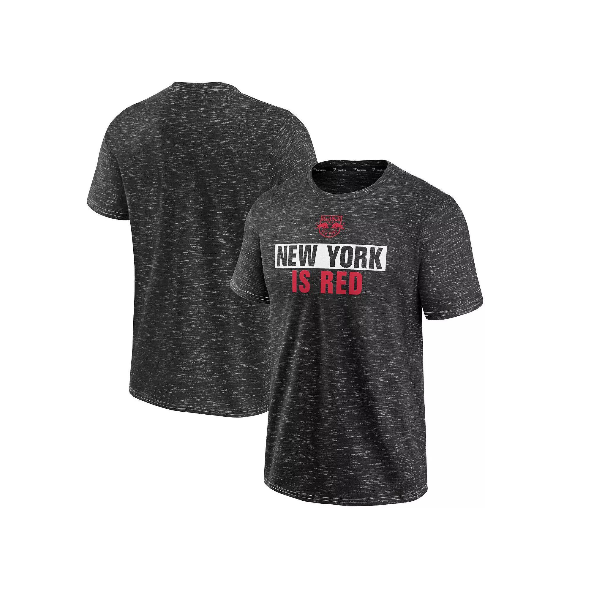 Men's Fanatics Branded  Charcoal New York Red Bulls T-Shirt, Size: Large Product Image