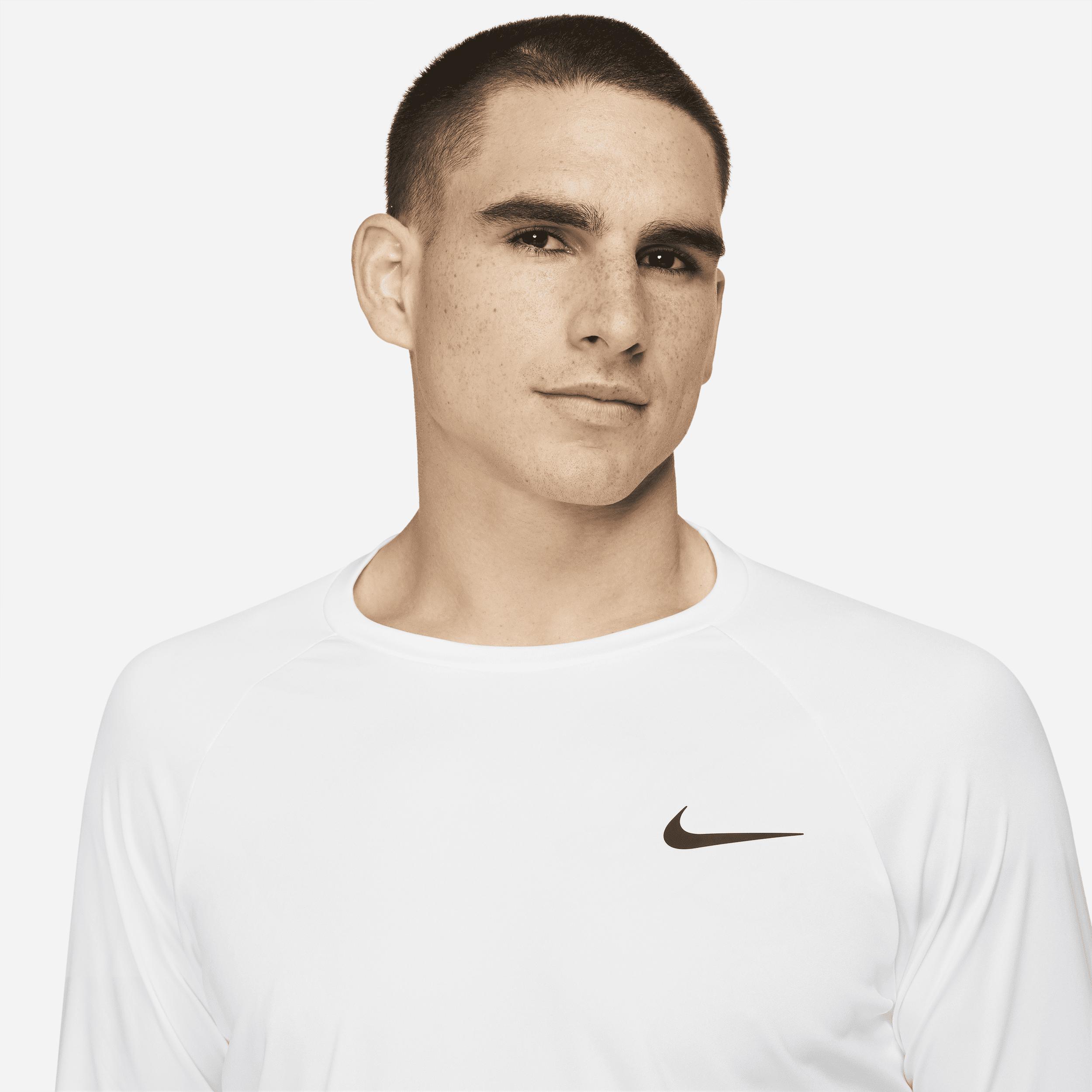 Nike Men's Essential Long-Sleeve Hydroguard Swim Shirt Product Image