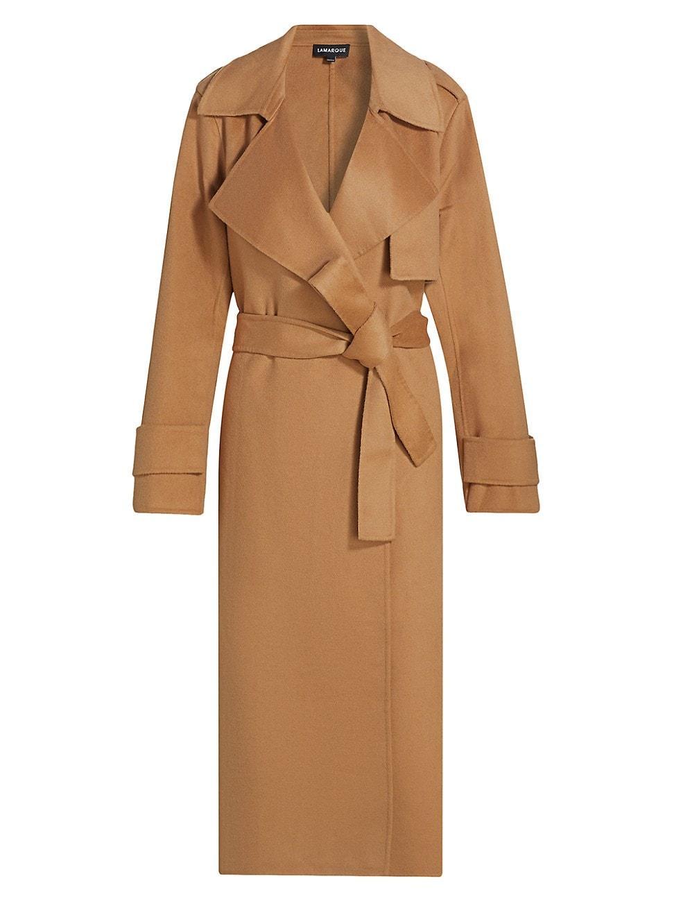 Margaret Wool Trench Coat Product Image