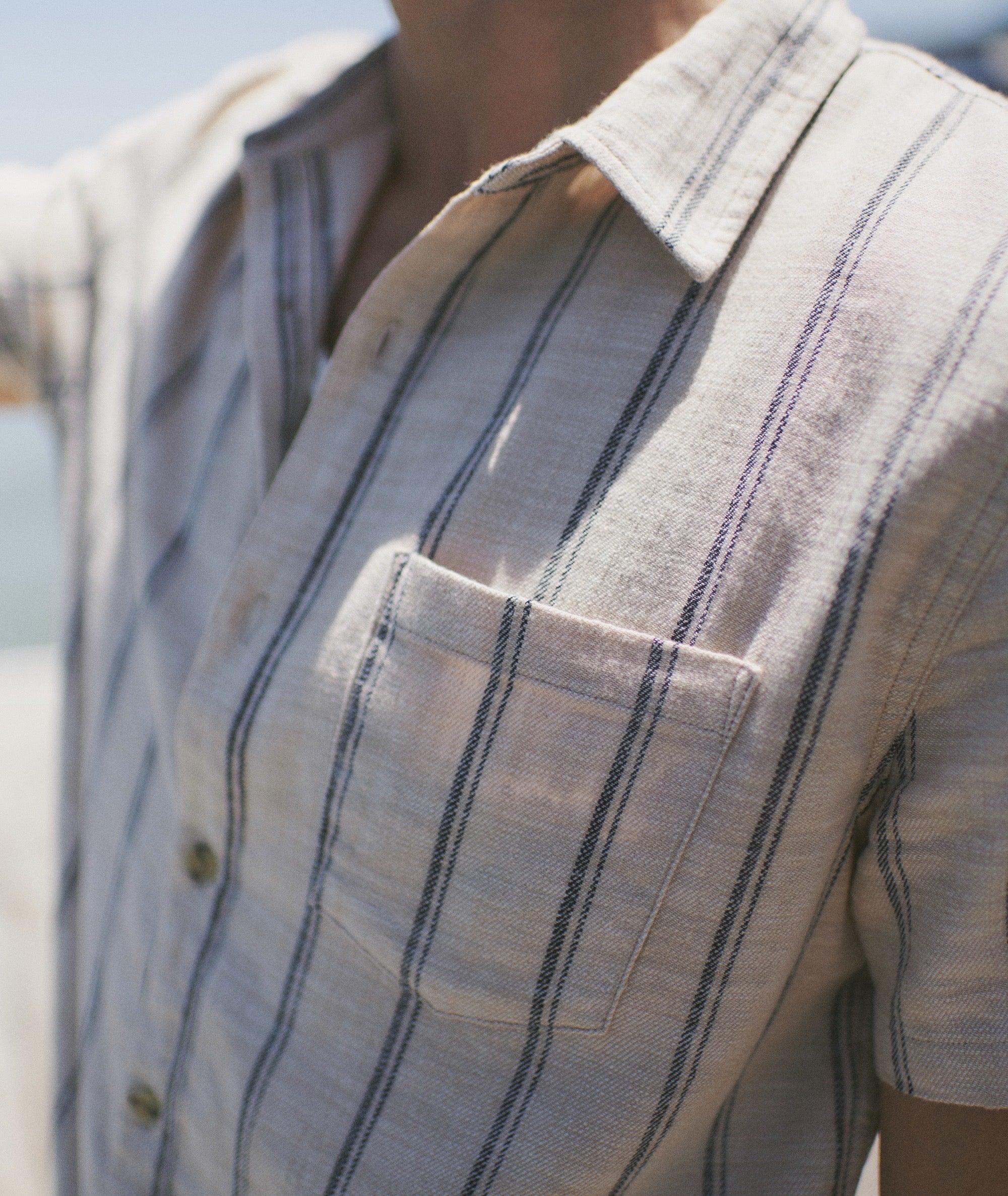 Stretch Selvage Short Sleeve Shirt Product Image