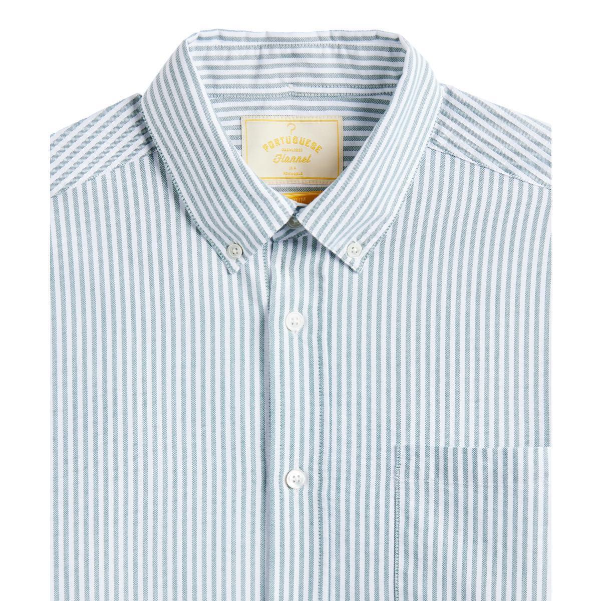 Belavista Stripe Shirt Green Product Image
