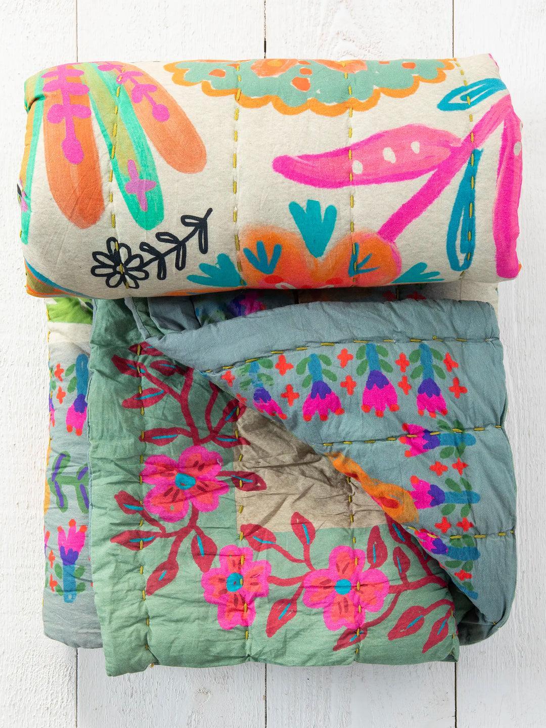 Bungalow Reversible Cotton Quilt Product Image