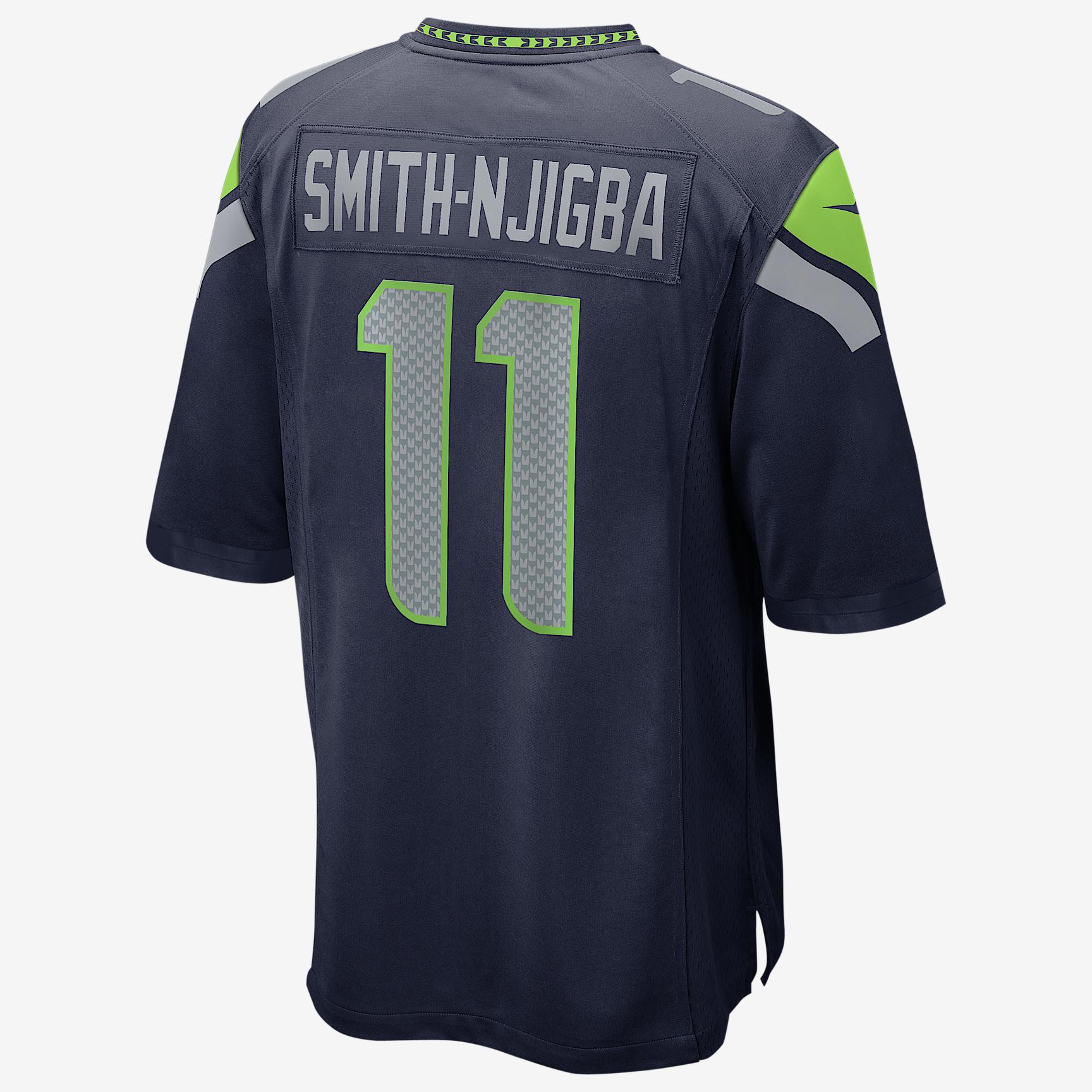 Jaxon Smith-Njigba Seattle Seahawks 50th Anniversary Men's Nike NFL Game Jersey Product Image