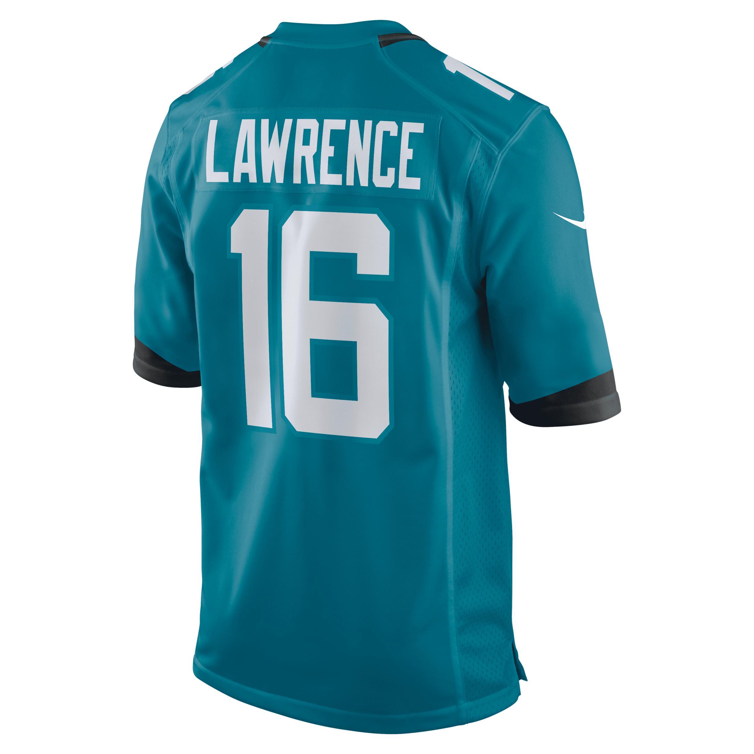 Youth Nike Trevor Lawrence Teal Jacksonville Jaguars Game Jersey, Boys Product Image