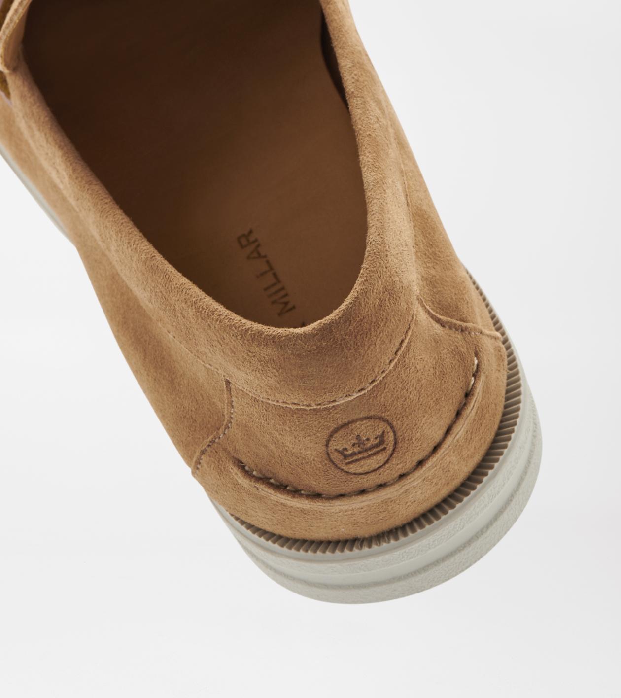 Peter Millar Mens Excursionist Boat Shoe | Color: Whiskey | Size: 8 Product Image