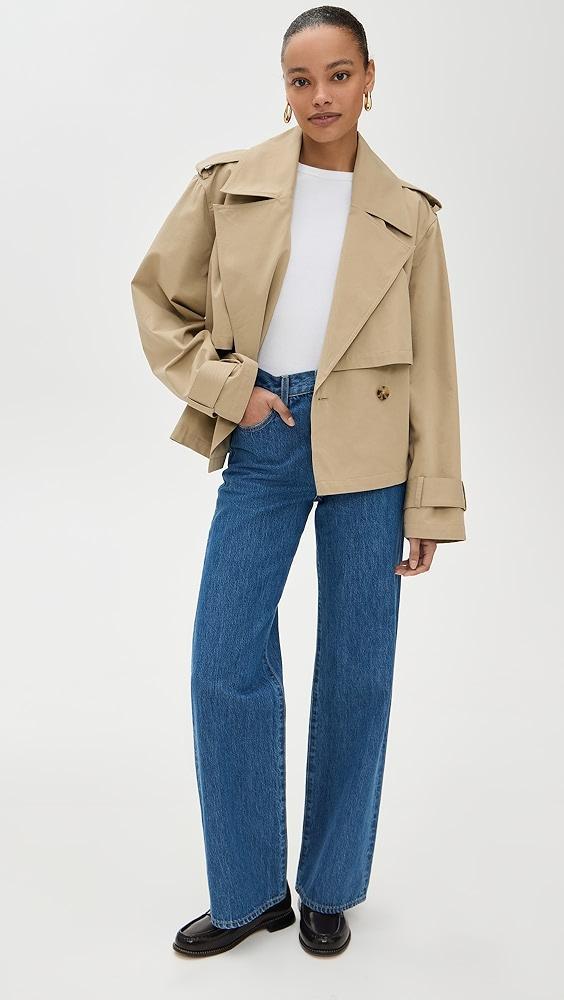 Joe's Jeans The Liz Cropped Trench Coat | Shopbop Product Image