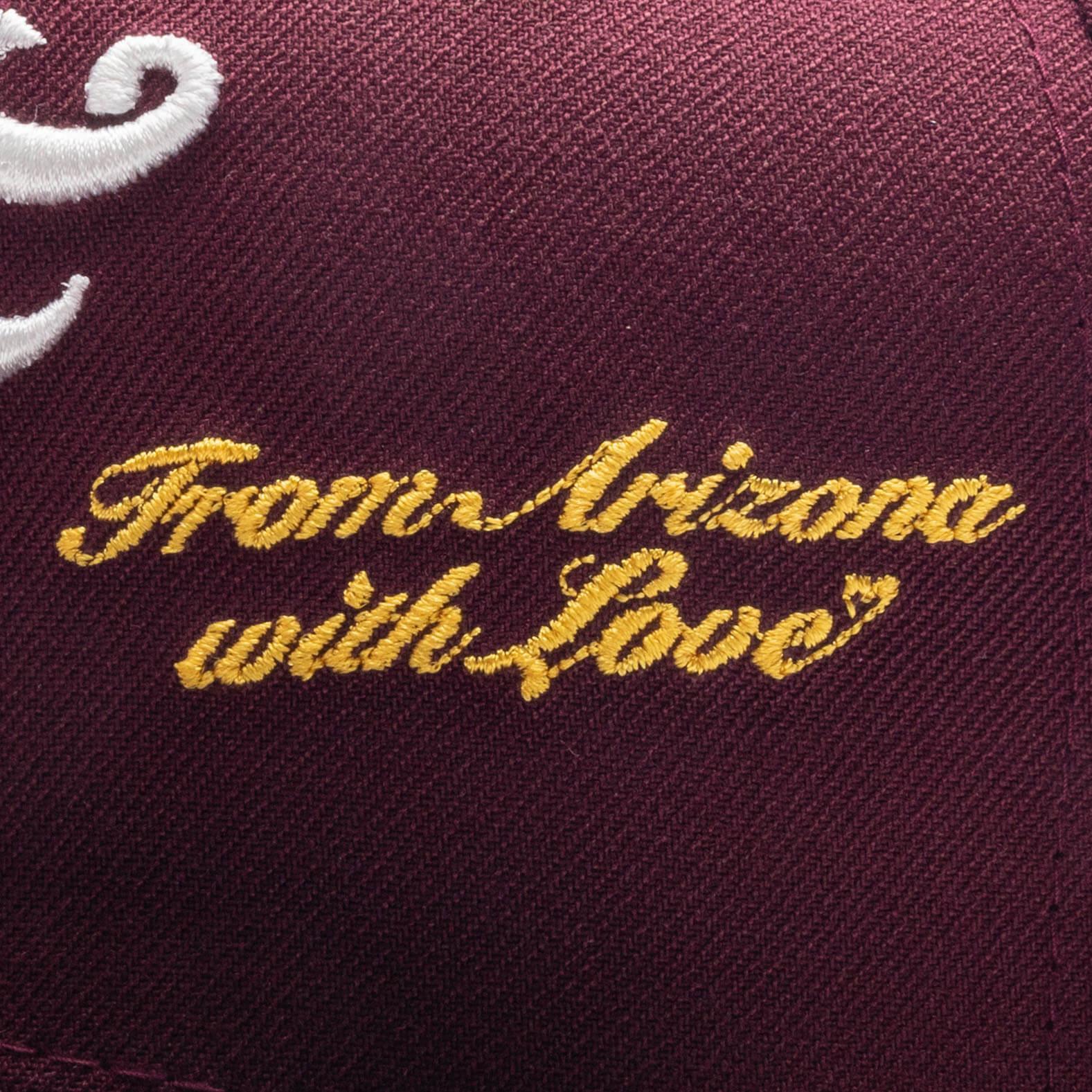 Feature x New Era AZ 59FIFTY Fitted - Maroon/Black Male Product Image