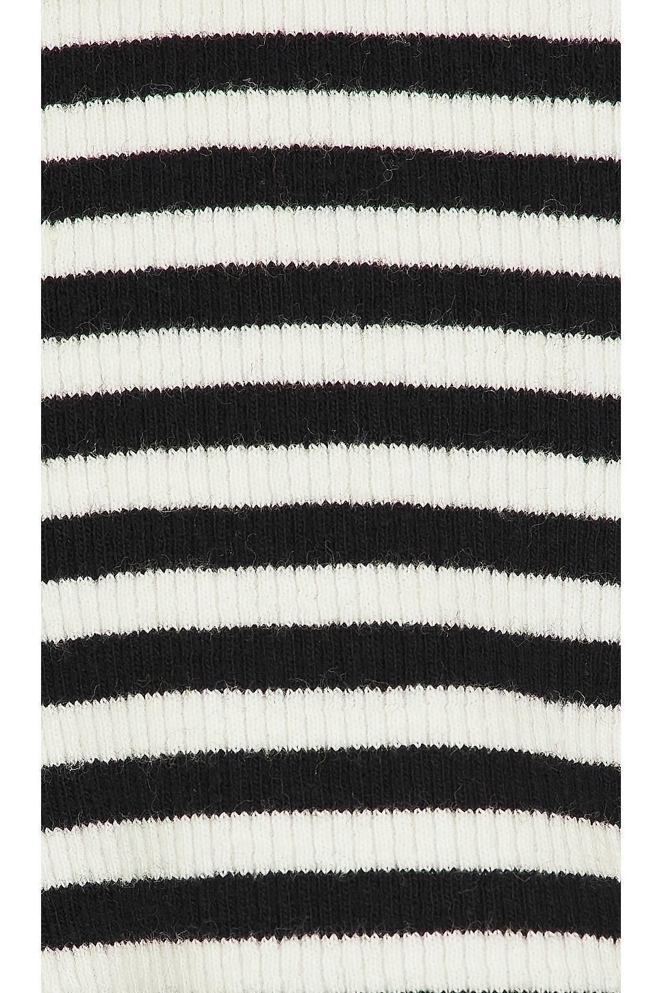 Lovers and Friends Luna Mini Skirt in Black & White Product Image