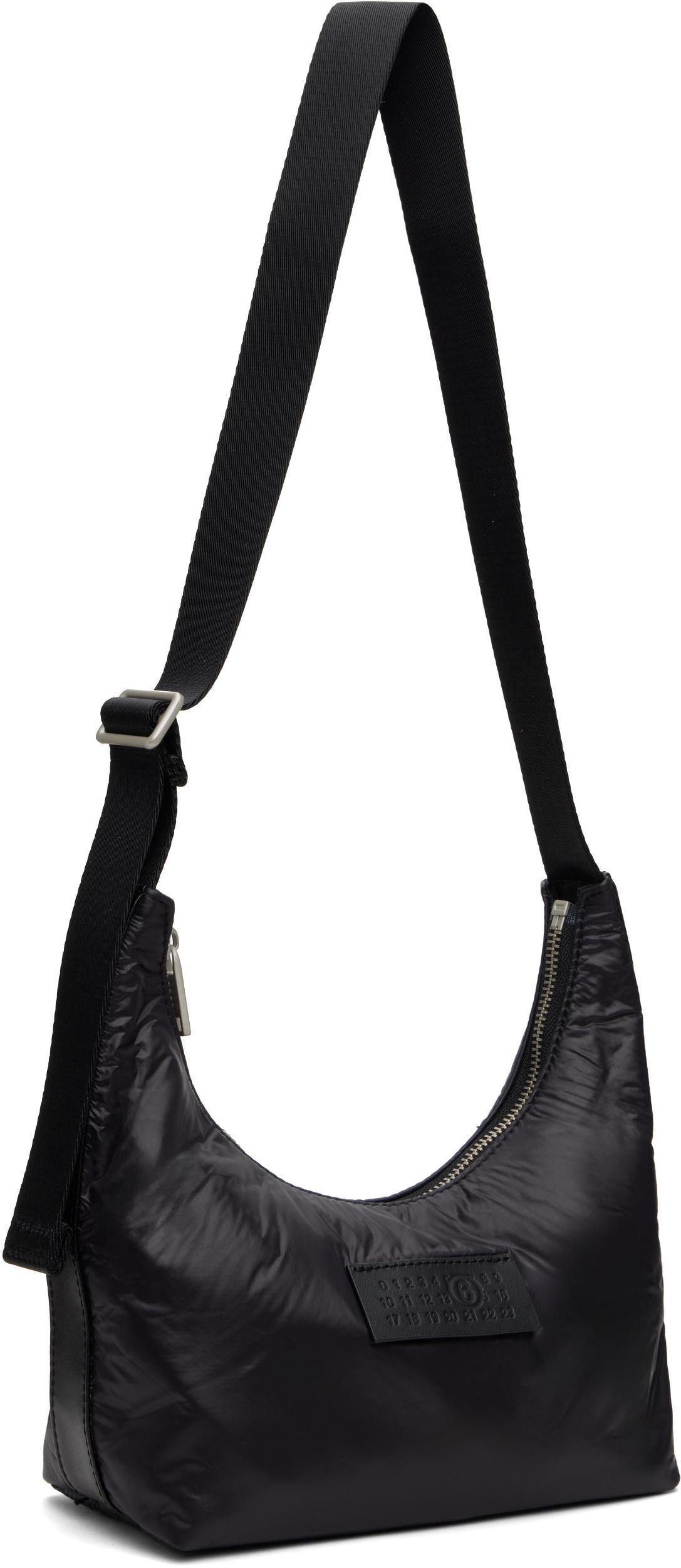 MM6 MAISON MARGIELA Black Nylon Mini Bag In T8013 Black Product Image