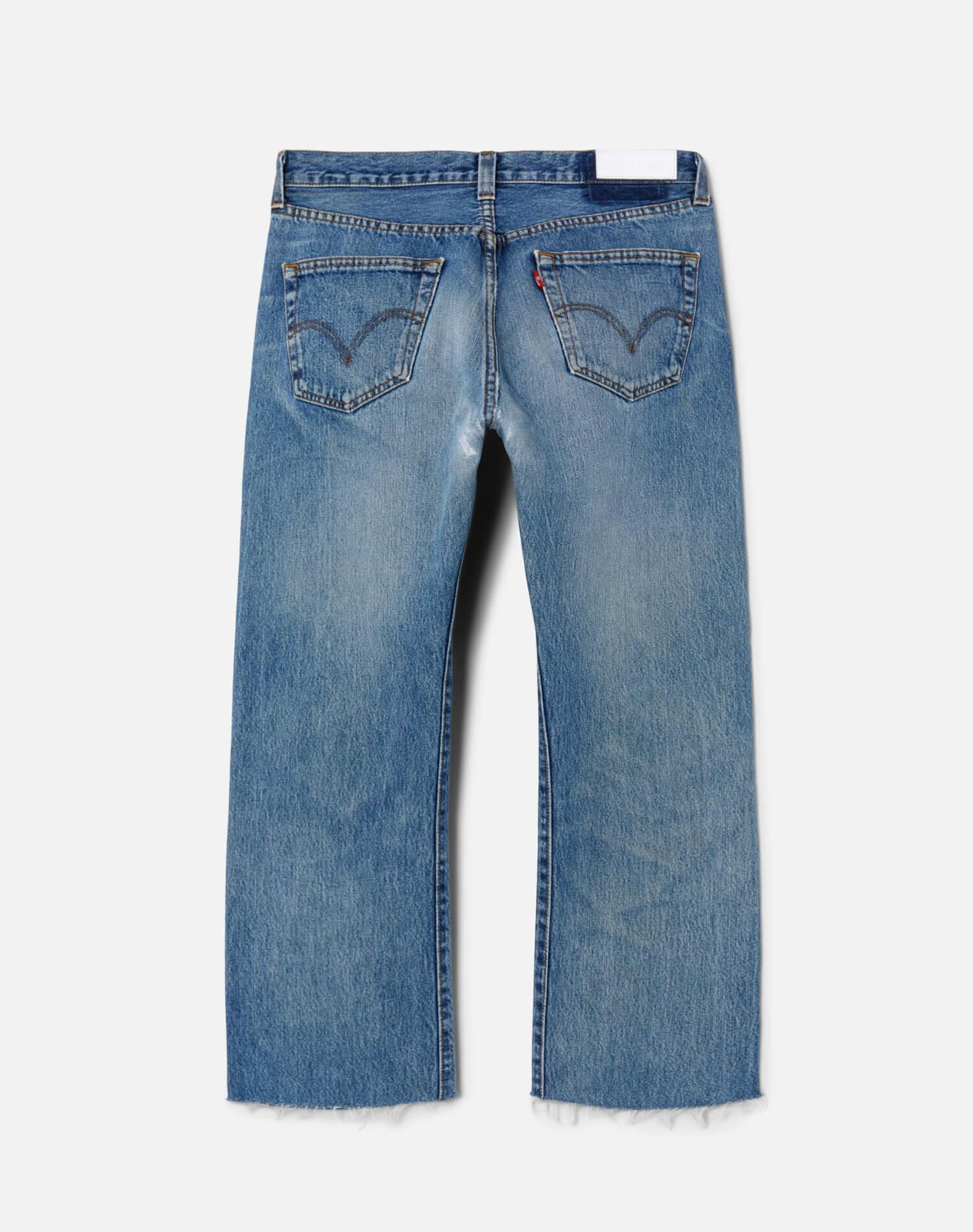 Levi's Studded Boyfriend Jean - Indigo Bloom Stud Product Image