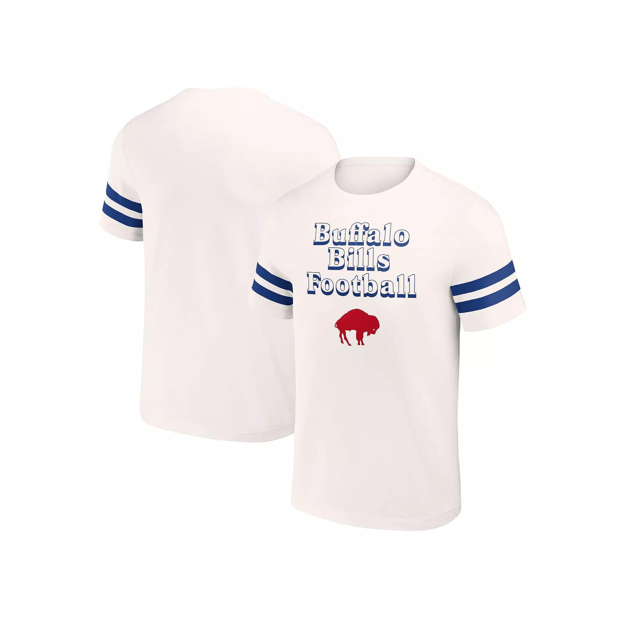 Men's NFL x Darius Rucker Collection by Fanatics Cream Buffalo Bills Vintage T-Shirt, Size: 3XL, Beige Product Image