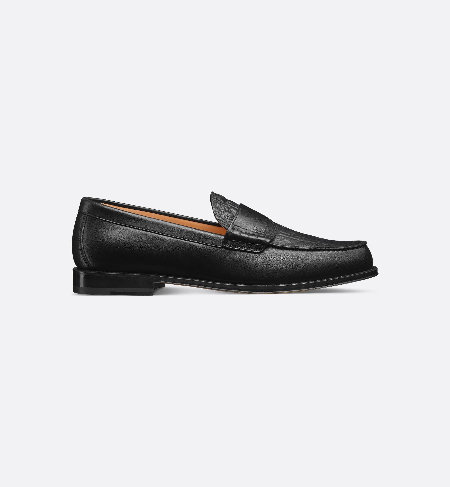 BOSS - Suede loafers with contrast outsole - Light Green Product Image