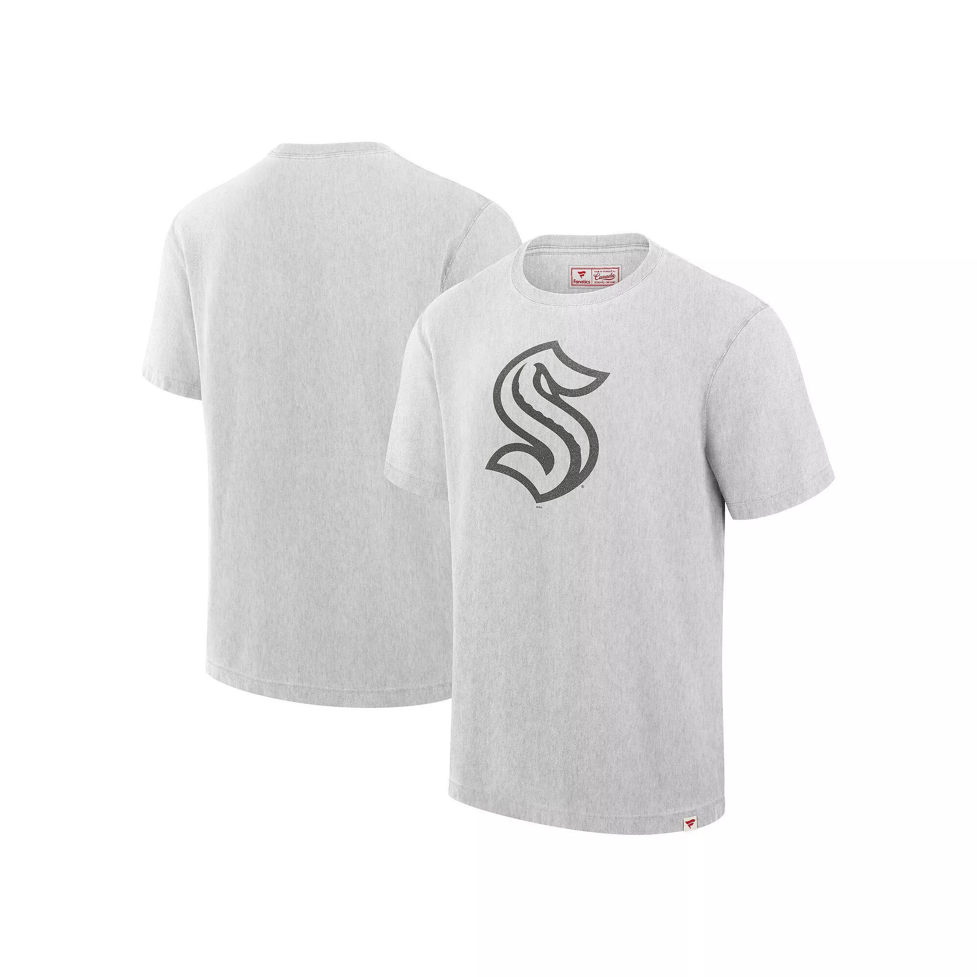 Men's Fanatics Cream Seattle Kraken Made in Canada T-Shirt, Size: 2XL, Krk Beige Product Image