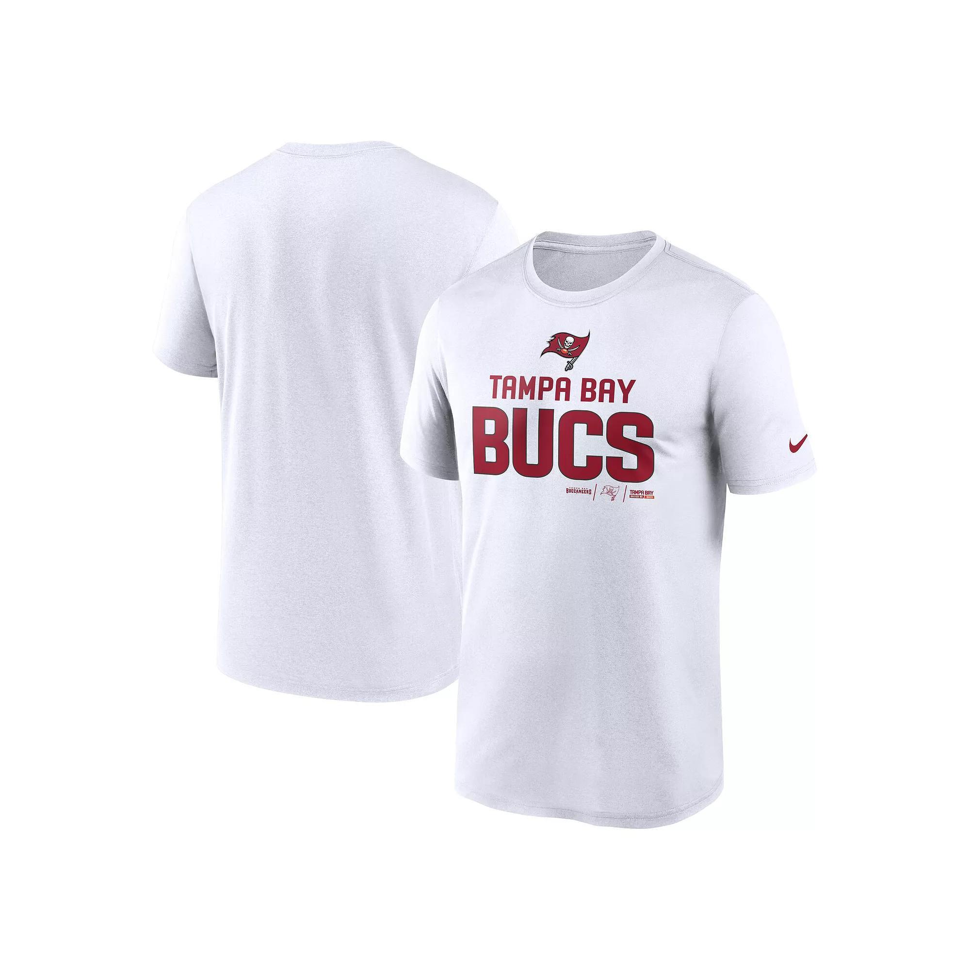 Men's Nike White Tampa Bay Buccaneers Legend Community Performance T-Shirt, Size: 3XL Product Image