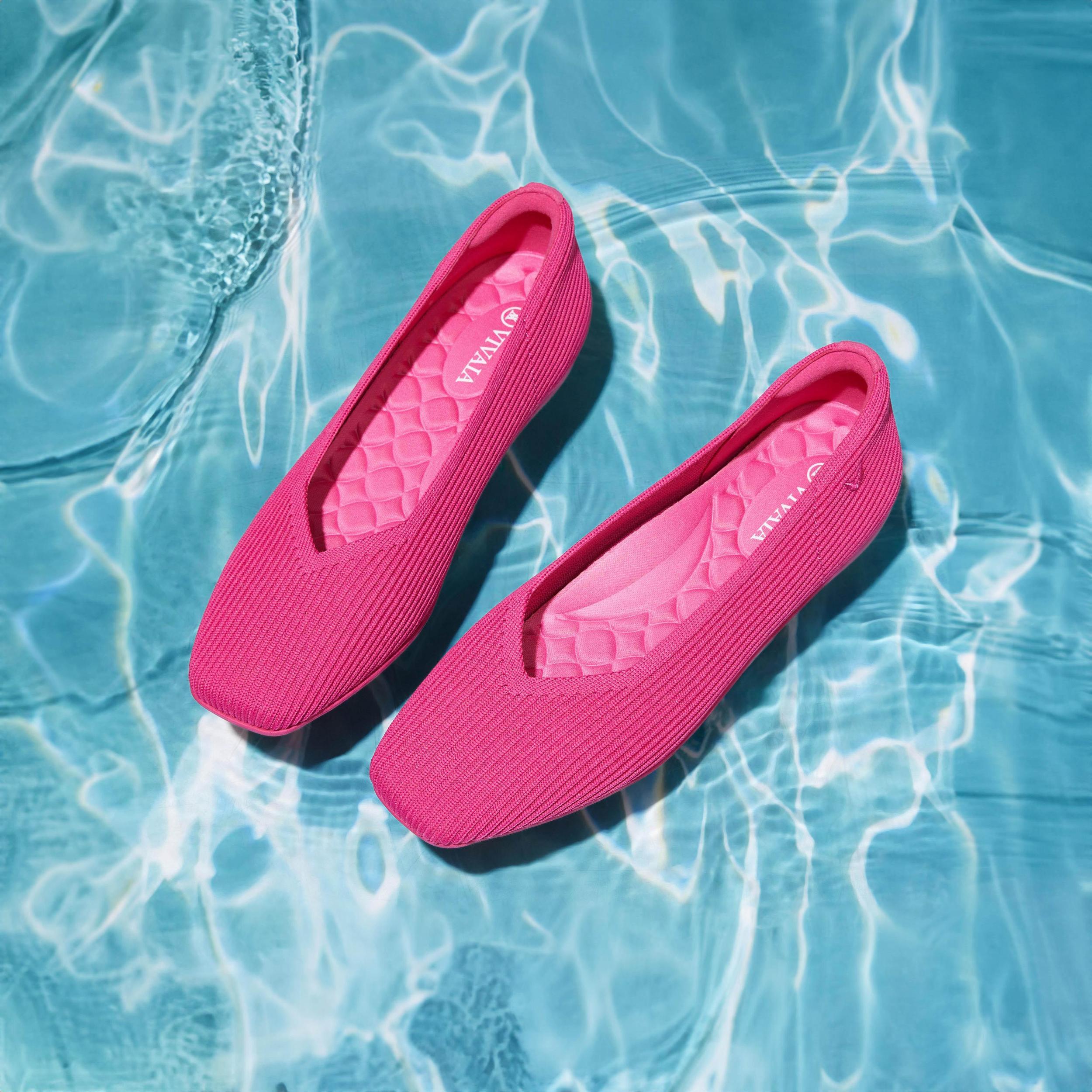 Lightweight Square-Toe V-Cut Flats (Margot Walker) Product Image