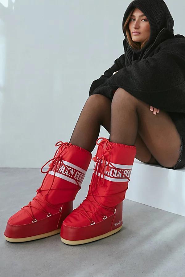 Moon Boot Icon Nylon Boot Womens at Urban Outfitters Product Image