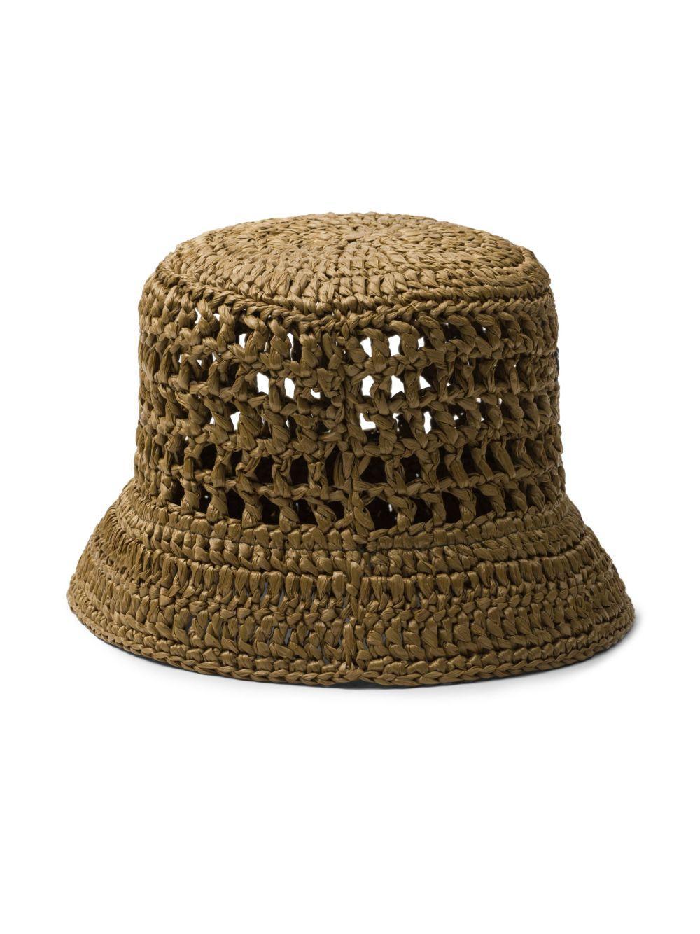 logo-embroidered bucket hat  Product Image
