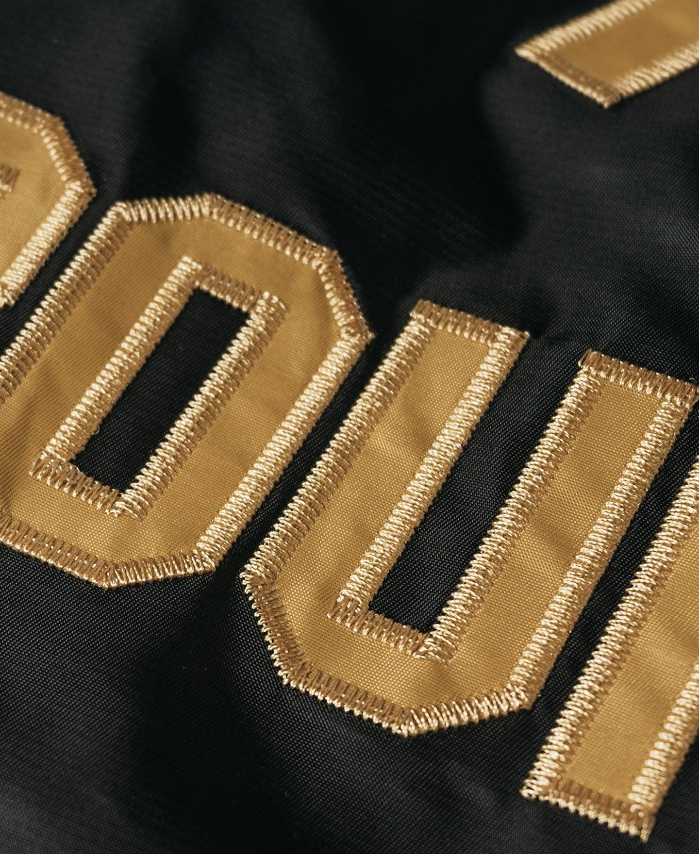 Logo-Appliqued Nylon Coach Jacket - Black Product Image