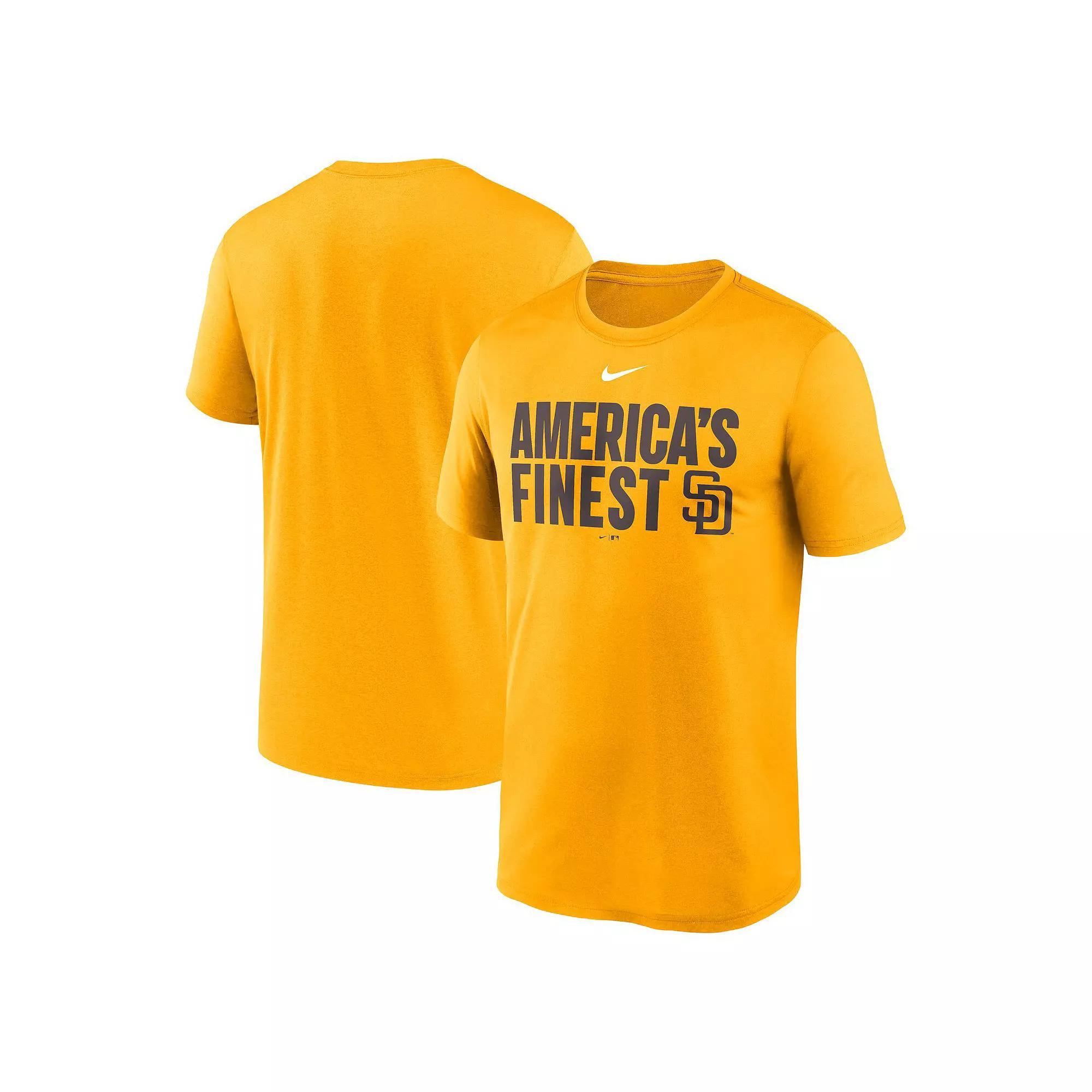 Men's Nike  Gold San Diego Padres Local Legend T-Shirt, Size: 2XL Product Image