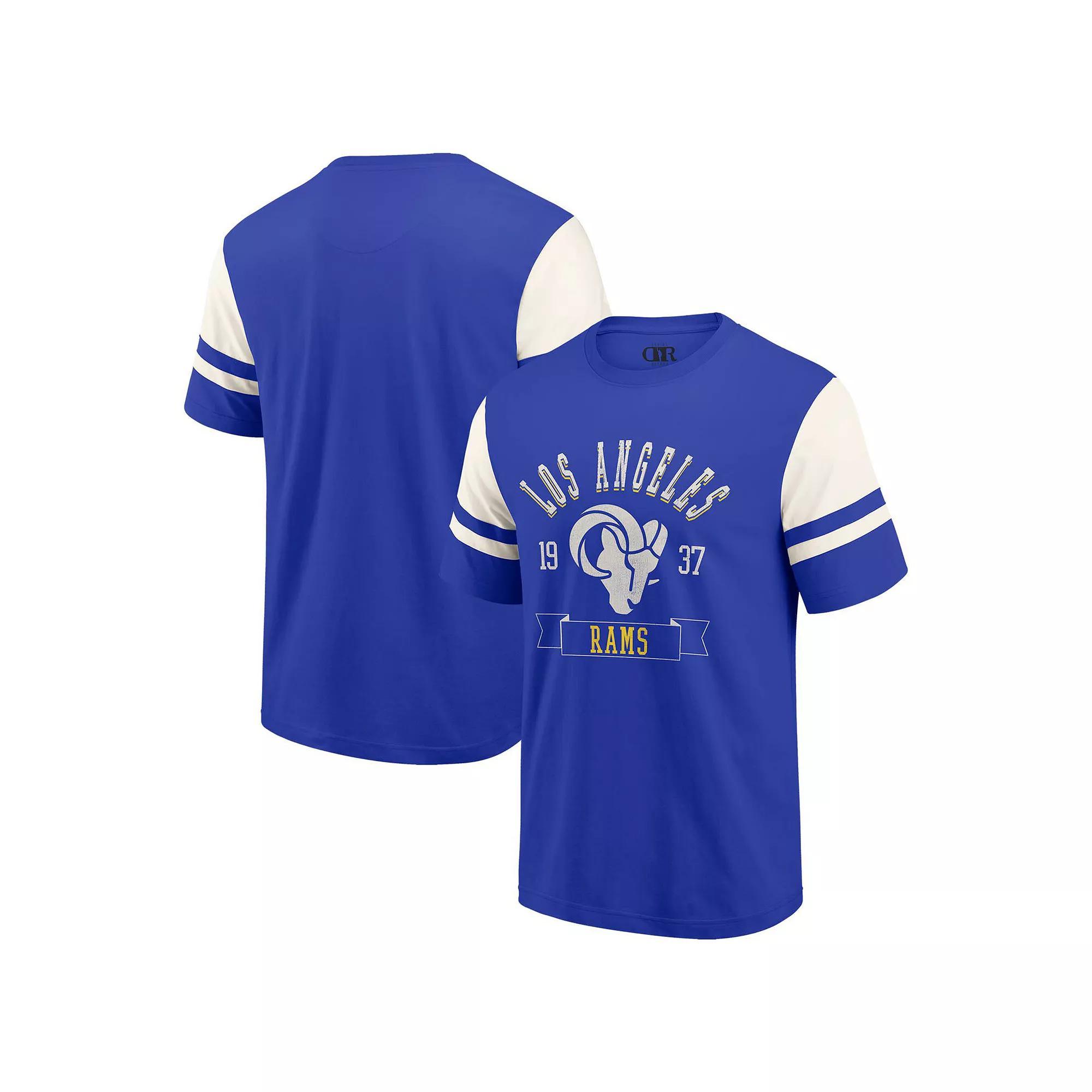 Men's Darius Rucker Collection by Fanatics  Royal New York Giants Football T-Shirt, Size: Large, Blue Product Image