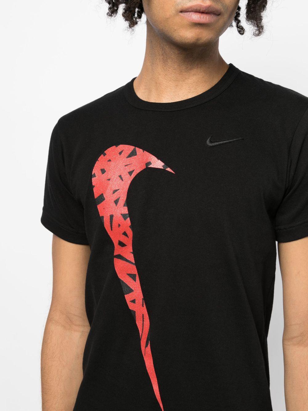 x Nike logo-print cotton T-shirt Product Image