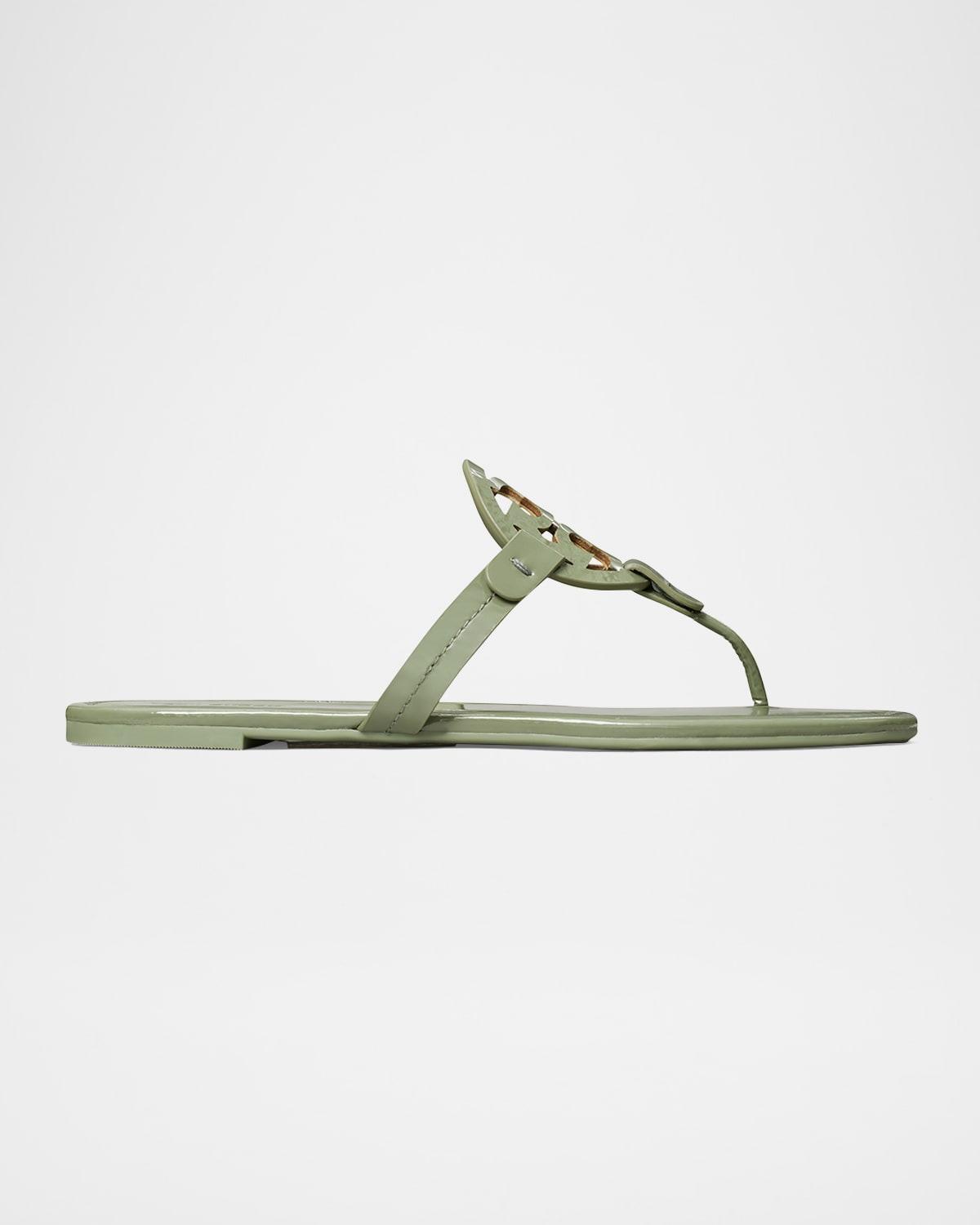 Womens Miller Patent Leather Thong Sandals Product Image