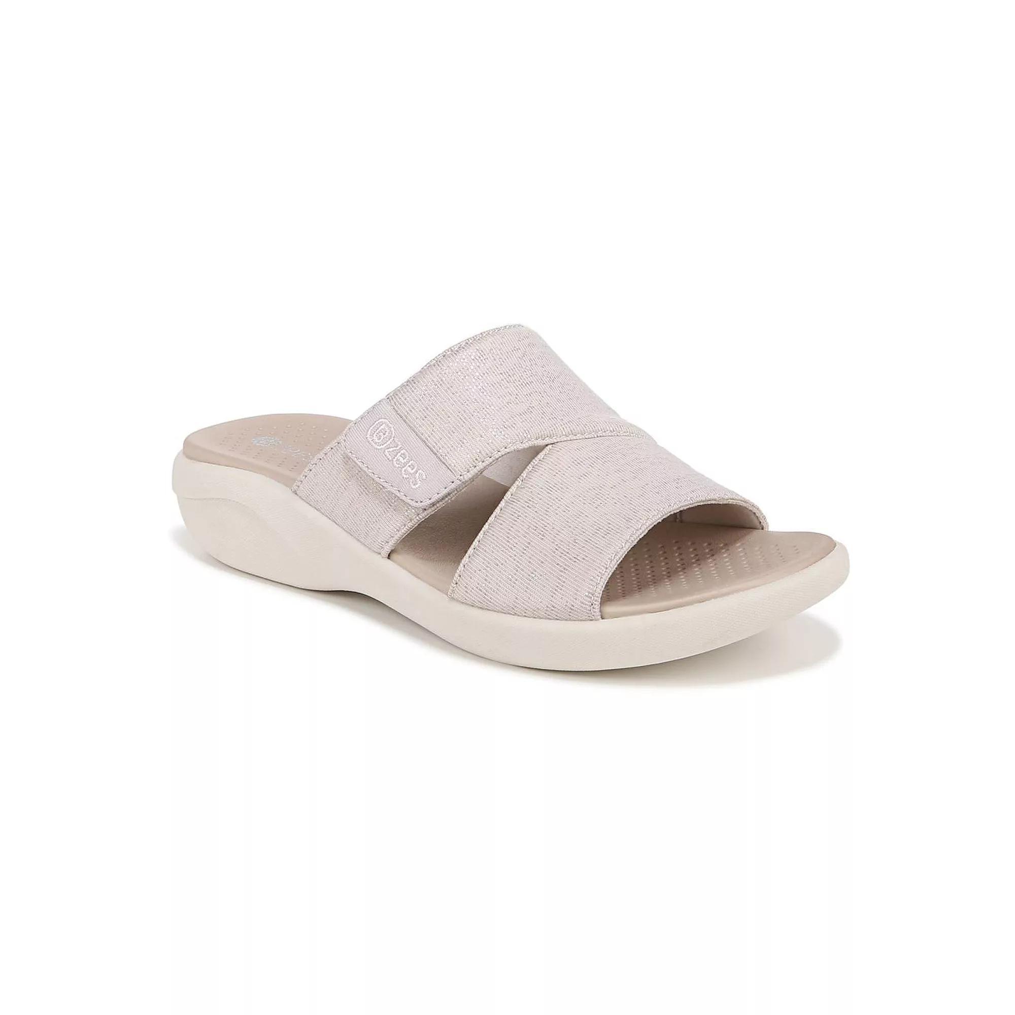 LifeStride Carefree Womens Slide Sandals Brown Product Image