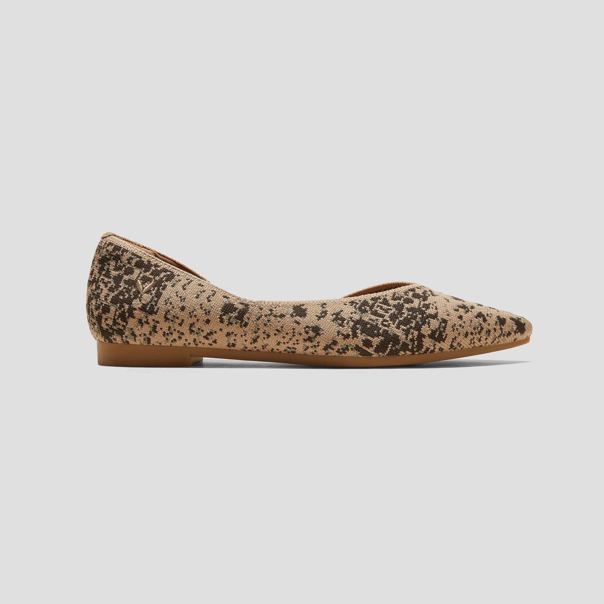 Pointed-Toe D'Orsay Flats (Melia) Product Image
