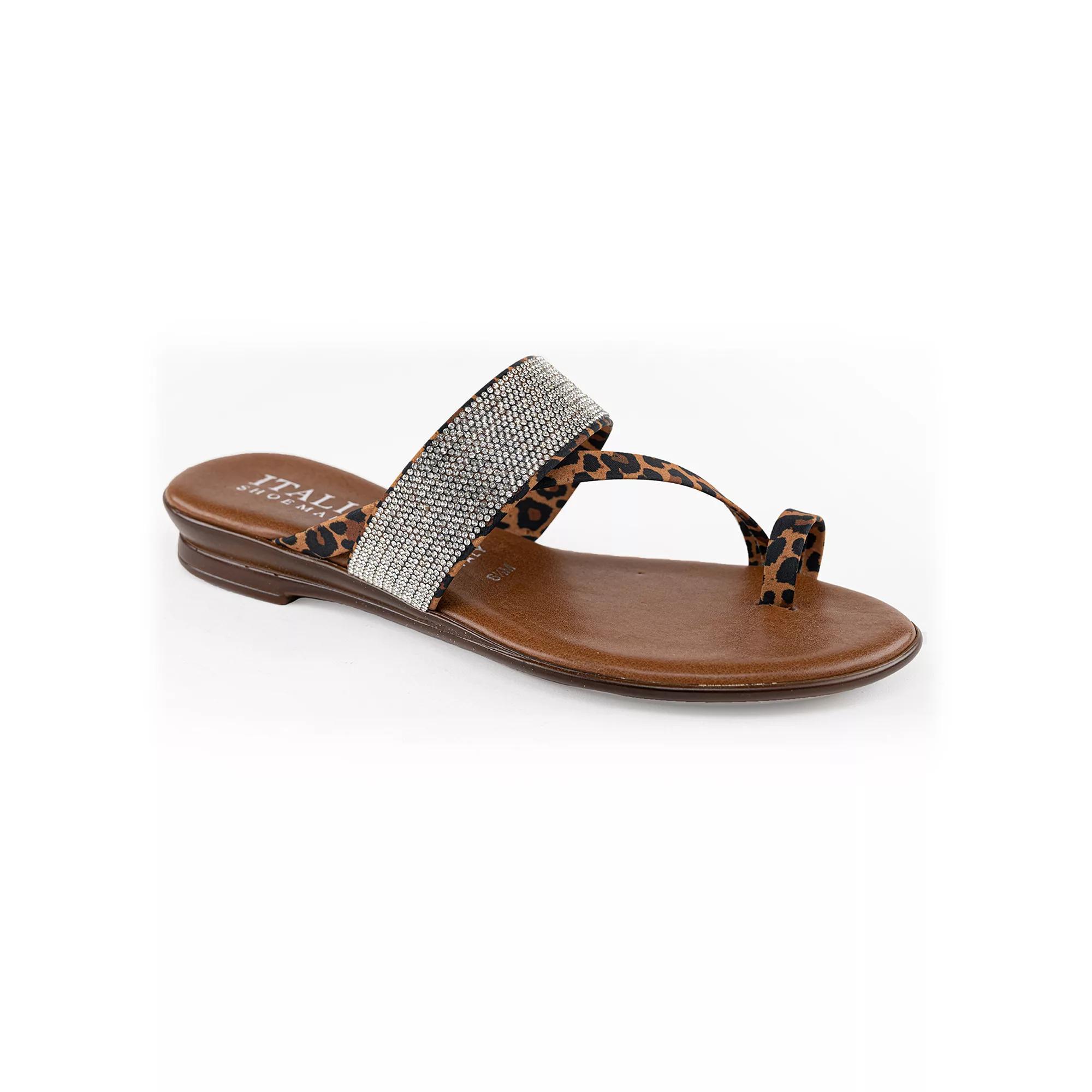 Italian Shoemakers Ryann Women's Sandals, Size: 7, Leopard Product Image