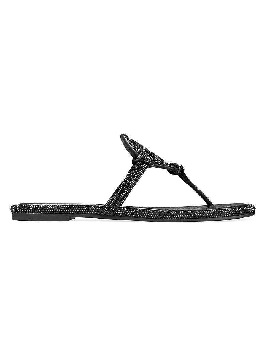 Miller Pave Logo Thong Sandals Product Image