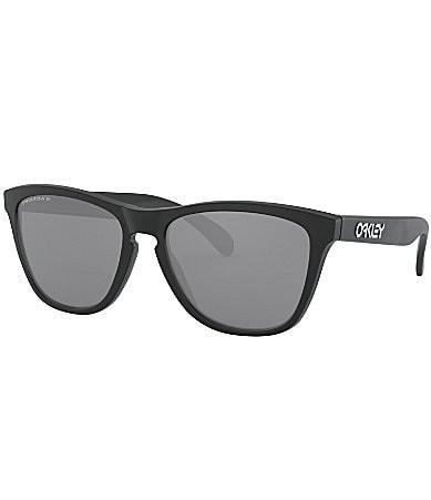 Oakley Unisex OO9013 Frogskins 55mm Square Sunglasses - Matte Black/Prizm Violet Product Image